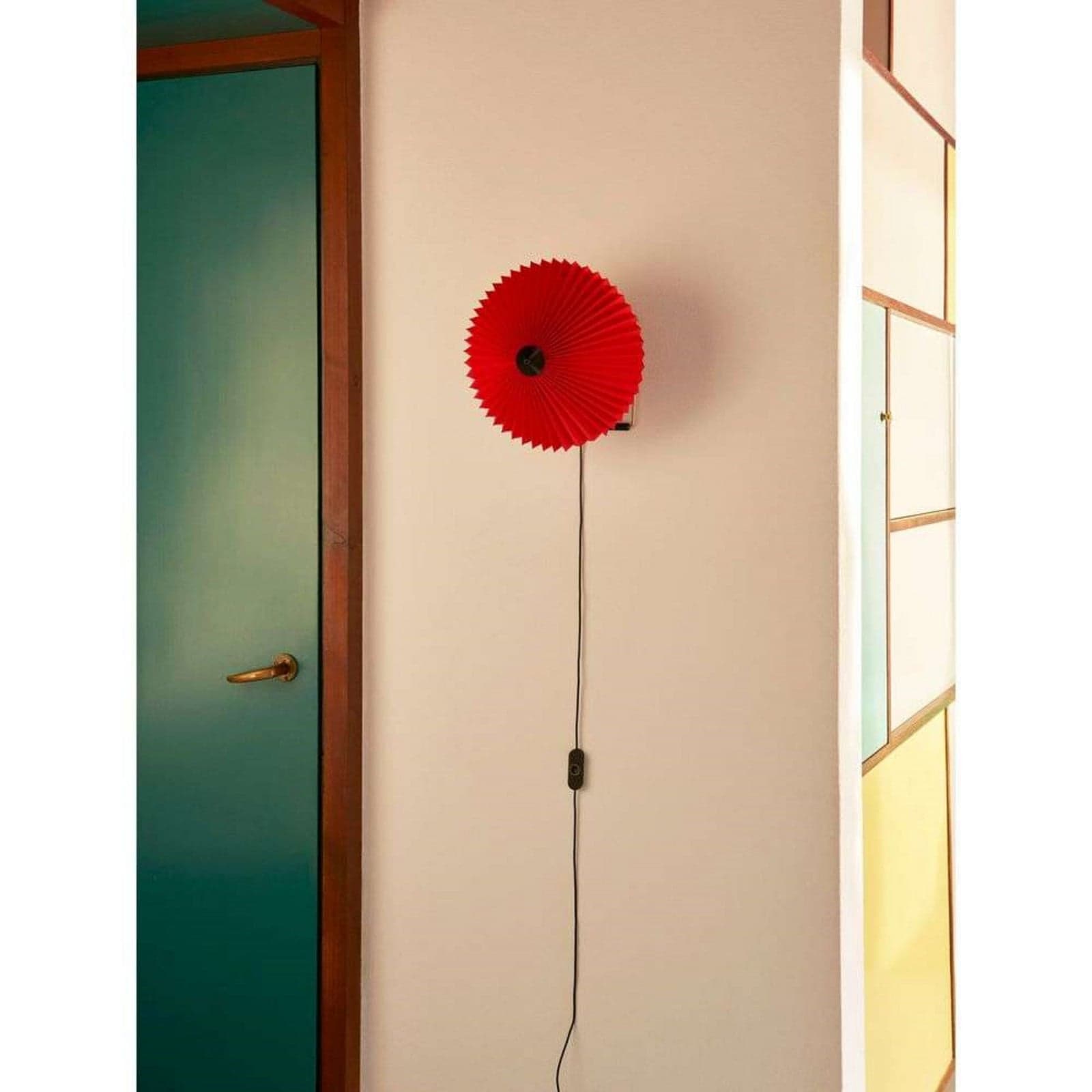 Matin 380 Vegglampe Bright Red - HAY - Stue - Metall