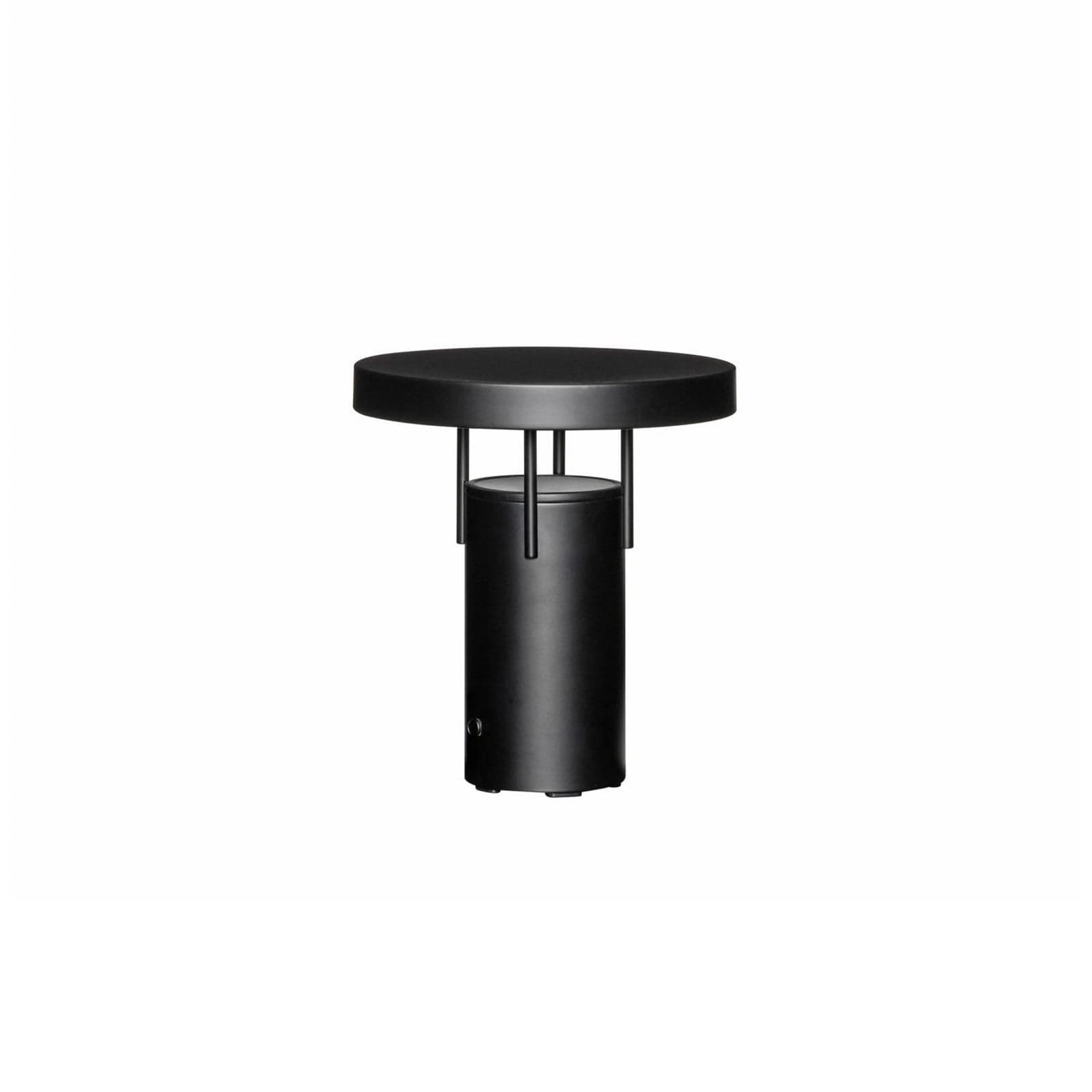 BringMe Mini LED-batteridrevet bordlampe, matt svart, 20 cm – HÜBSCH - Terrasse - Moderne - Metall - Med en lyskilde