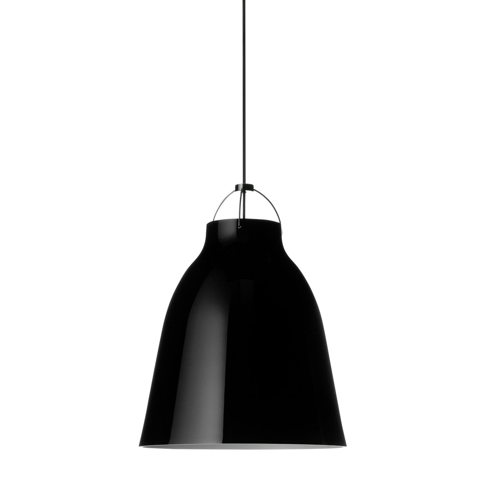 Caravaggio™ P3 pendellampe SvartSvart - FRITZ HANSEN Caravaggio P3 - Stue - Design - Metall - Med en lyskilde
