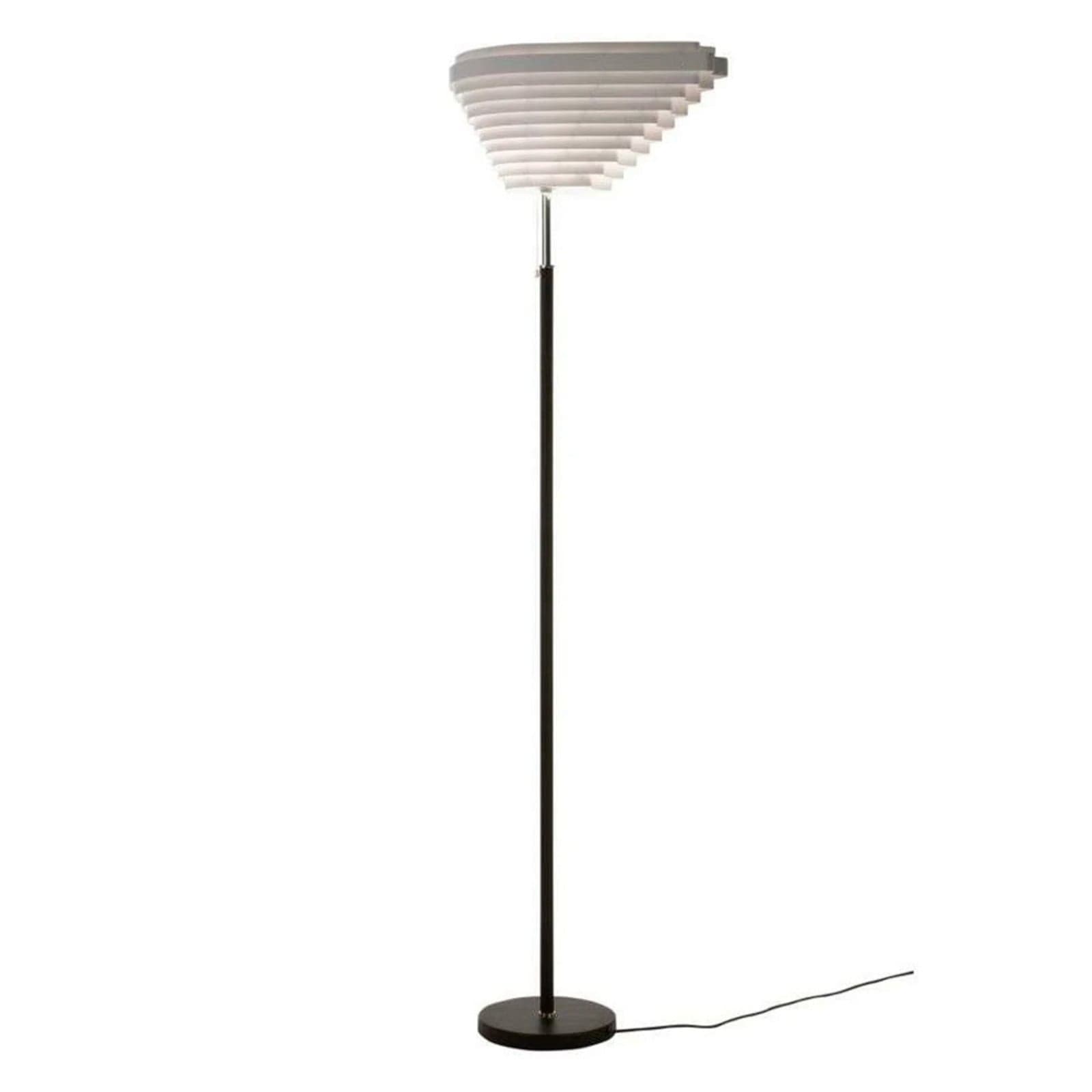A805 Angel Wing Gulvlampe Nickel-Plated Brass - Artek - Stue - Metall