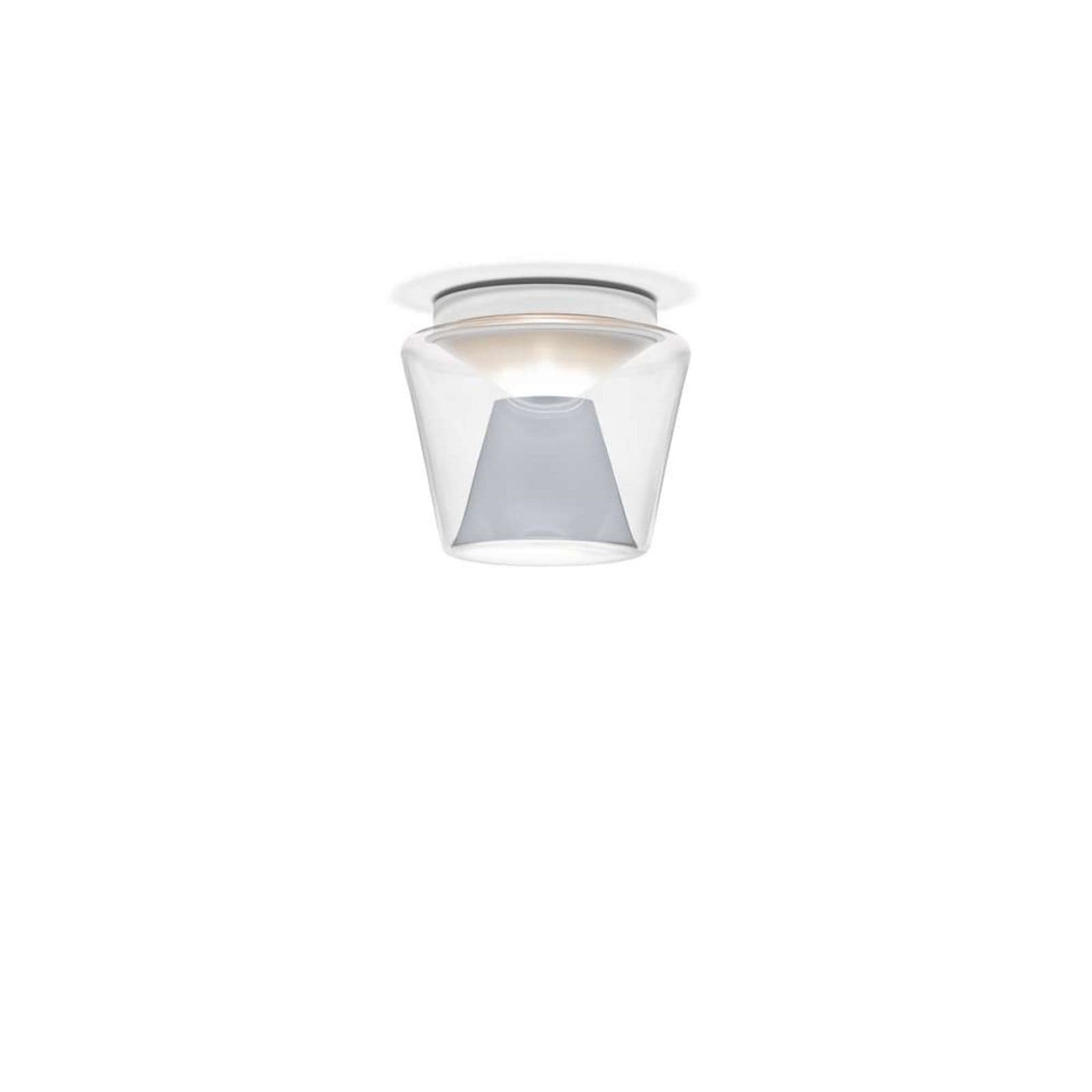 Annex LED-taklampe S, aluminium, 14 cm - Serien Lighting - Stue - Glass