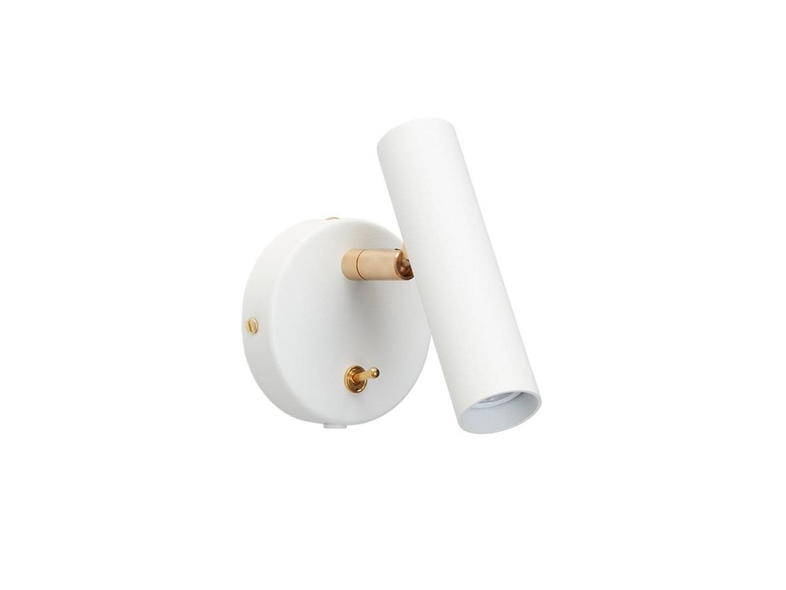 Slender Vegglampe White/Brass - Belid - Metall