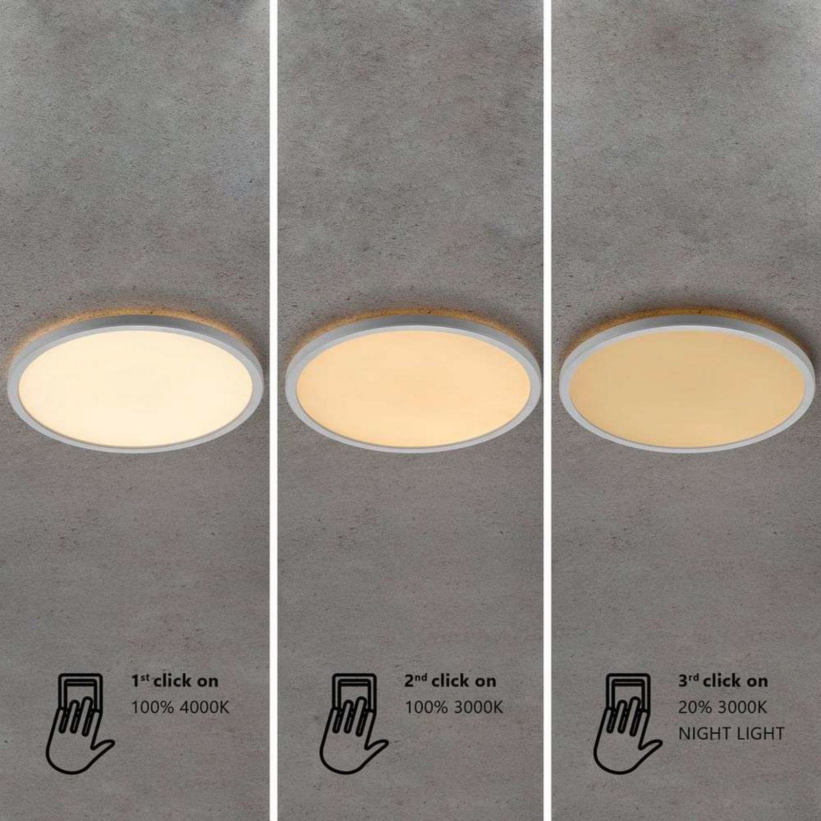 Oja 42 taklampe IP54 krom – Nordlux - Bad - Plast