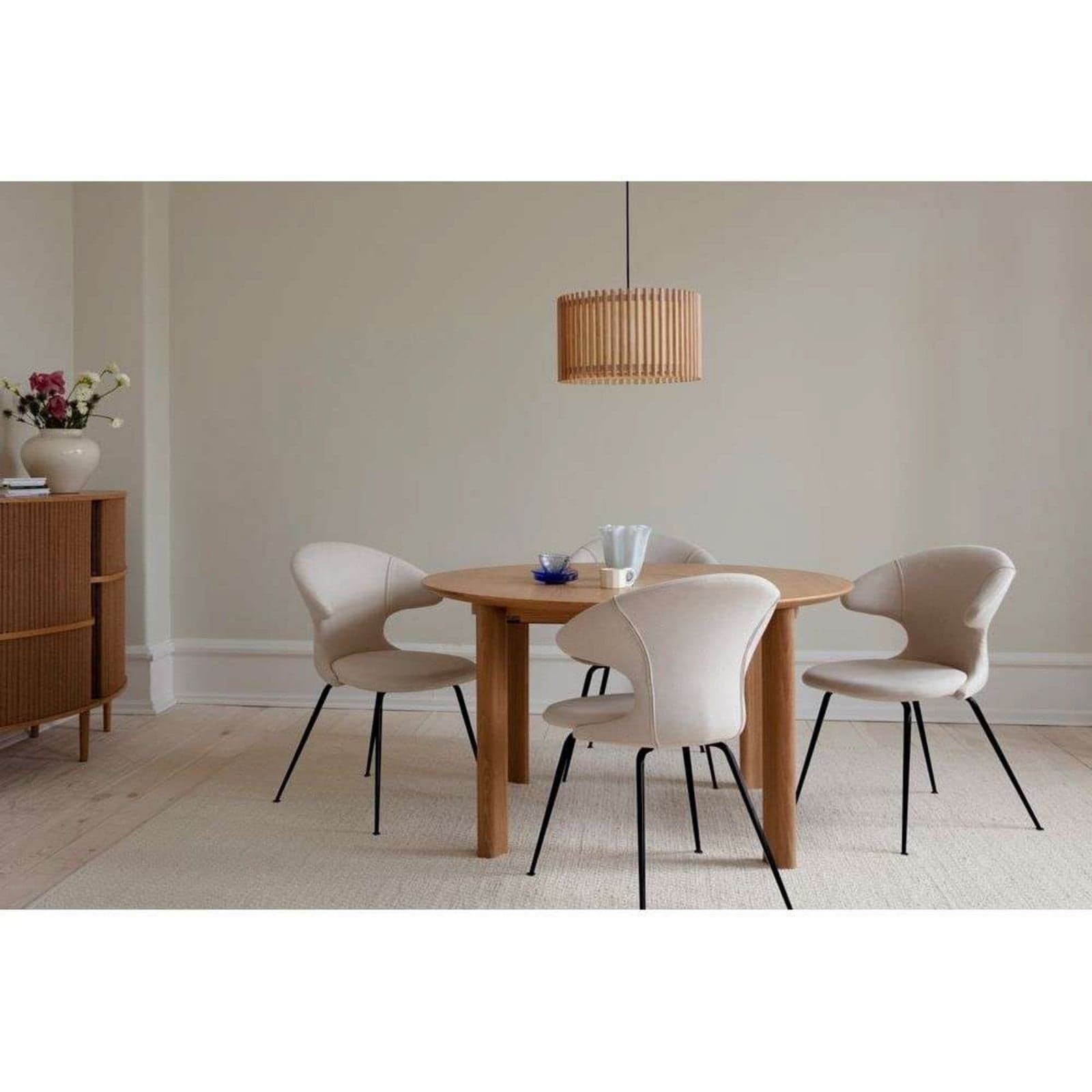 Komorebi Skjerm Large Circle Dark Oak - UMAGE - Tre