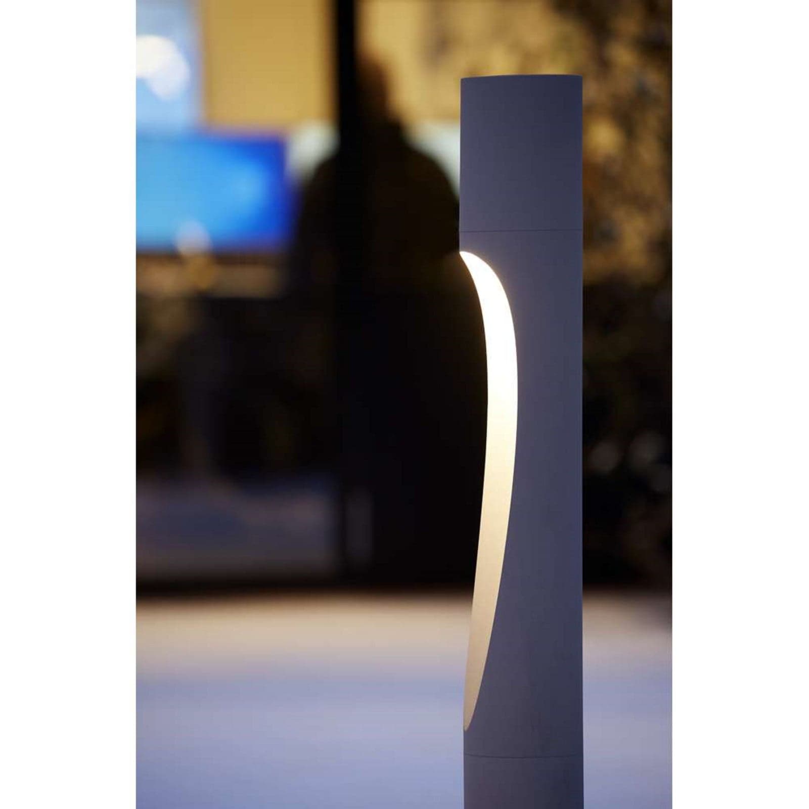 Flindt Garden LED hagebelysning Long 2700K med spyd + Connector Aluminium - Louis Poulsen - Terrasse