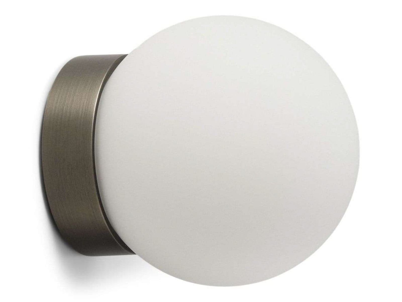 Palla Mini C90 LED-taklampe, IP44, grå/hvit - Antidark - Bad - Glass