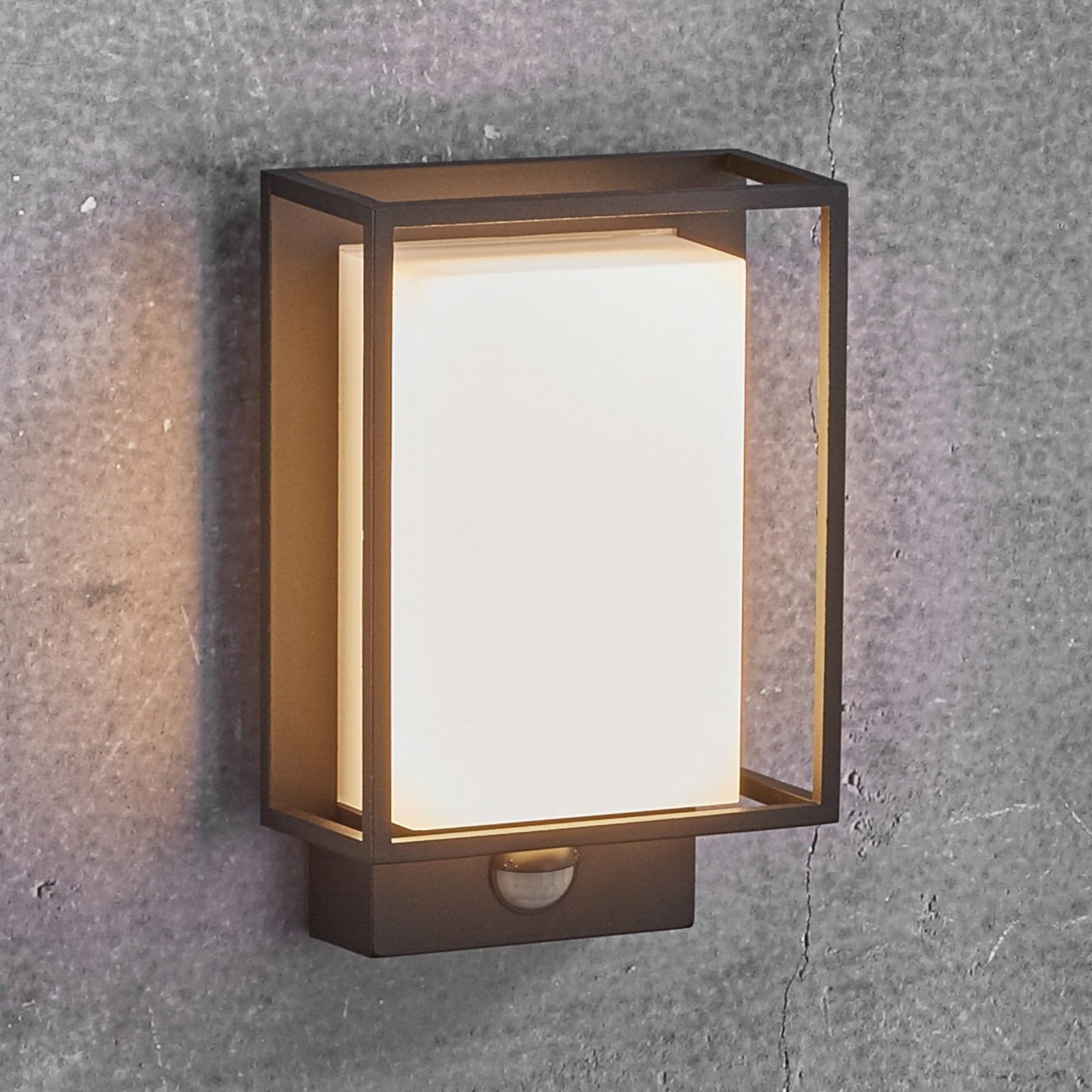 Nestor Vegglampe w/Sensor Black - Nordlux - Moderne - Metall - Kantet