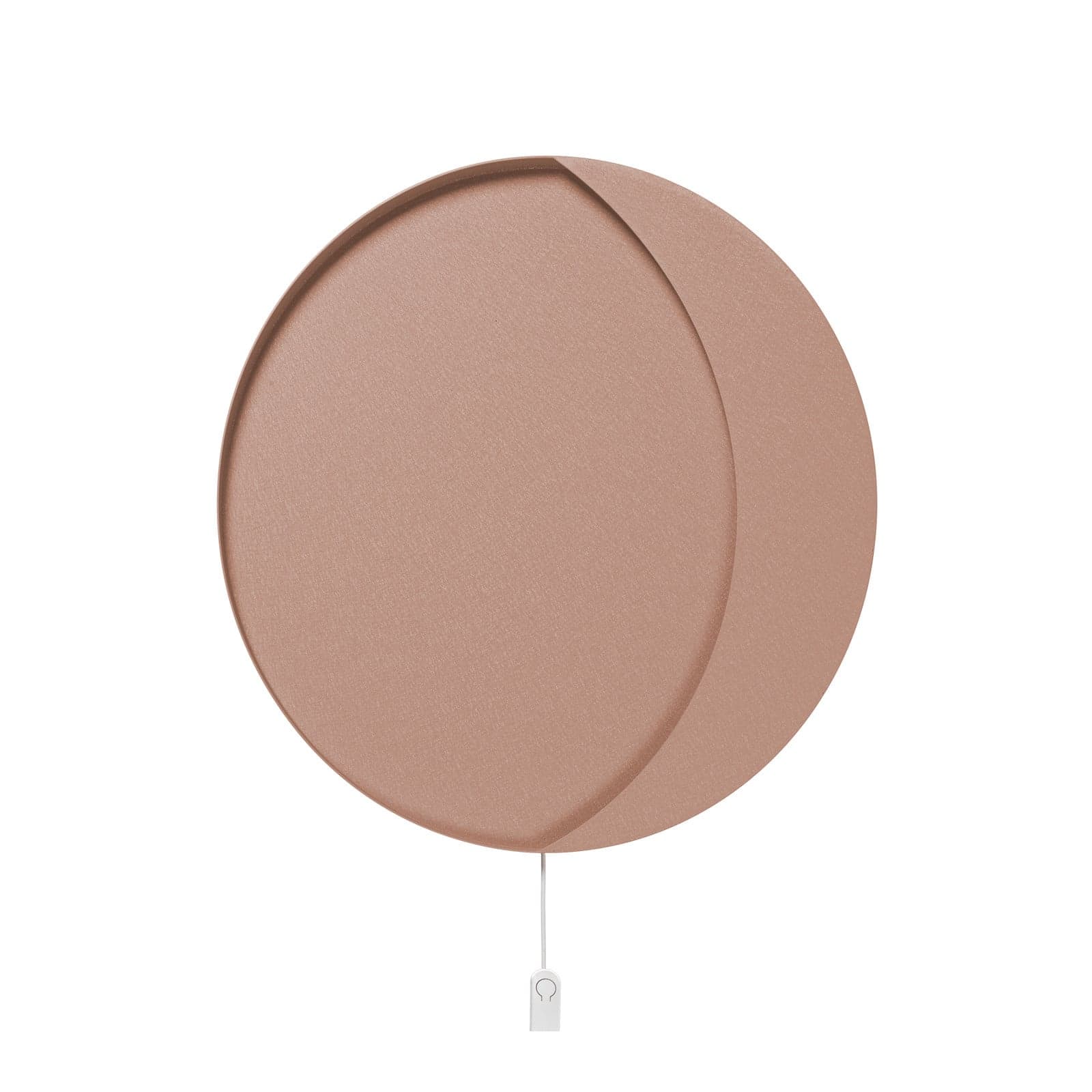 Neba LED-vegglampe, rosa, Ø 45 cm, jern - ferm LIVING - Barnerom - Moderne - Metall - Rund