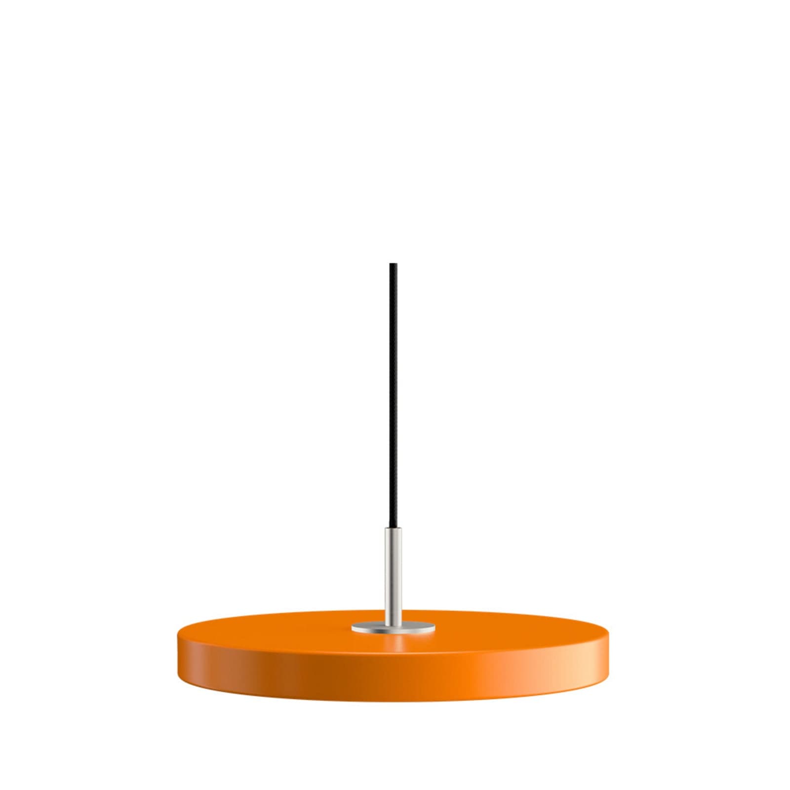 Asteria Plus pendellampe, Ø 30 cm, oransje/stål - UMAGE - Stue - Metall