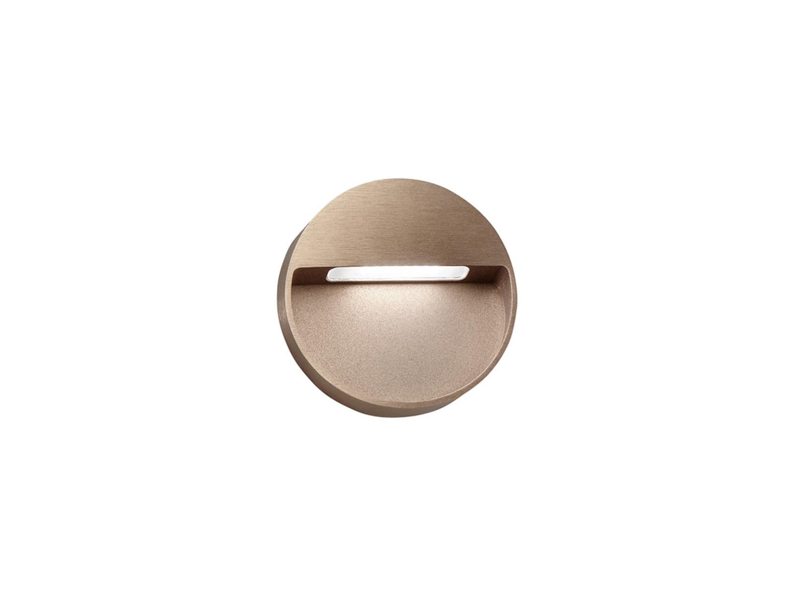 Serious 3 vegglampe IP54 2700K rosagull - LIGHT-POINT - Terrasse - Aluminium