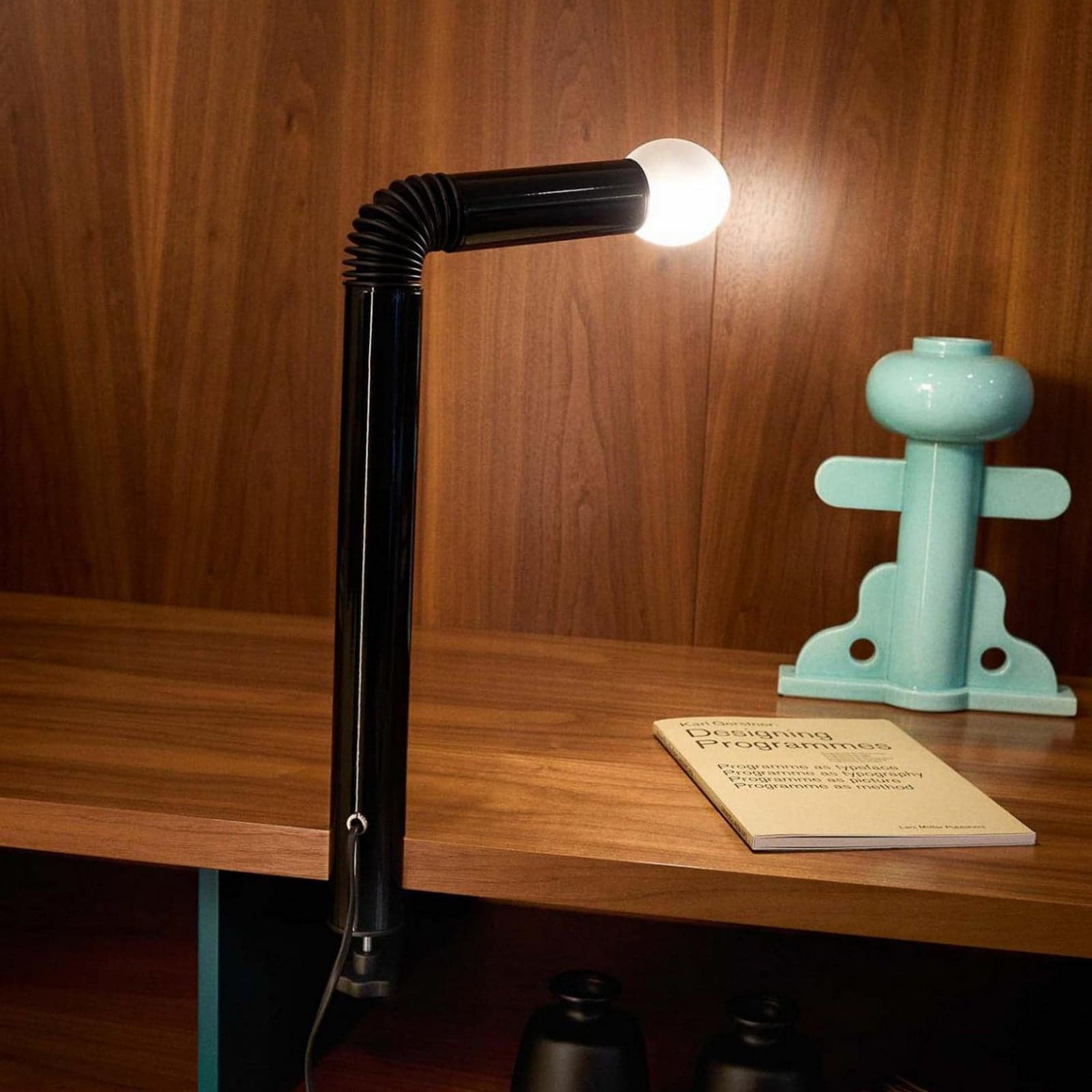 Periscopio bordlampe, svart, høyde 68 cm, metall – Stilnovo - Stue - Design