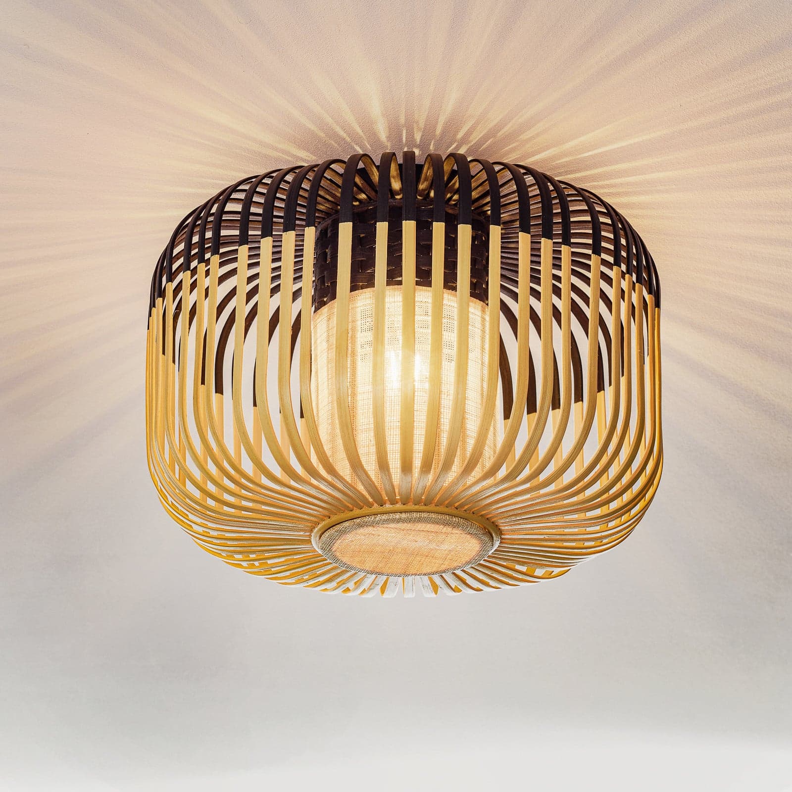 Bamboo taklampe Light S - Forestier Bamboo Light S - Stue - Design - Bambus - Rund