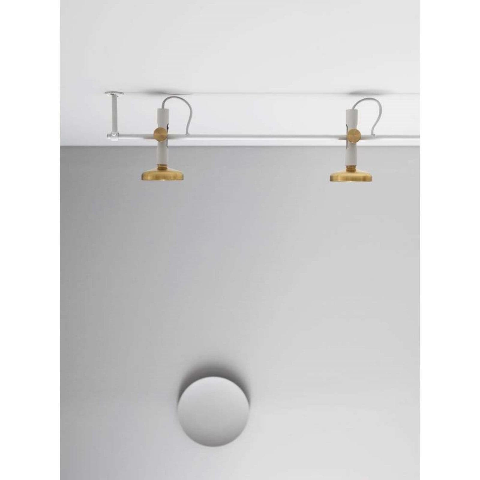 Blend 100 Taklampe Black/Brass - Pholc - Metall