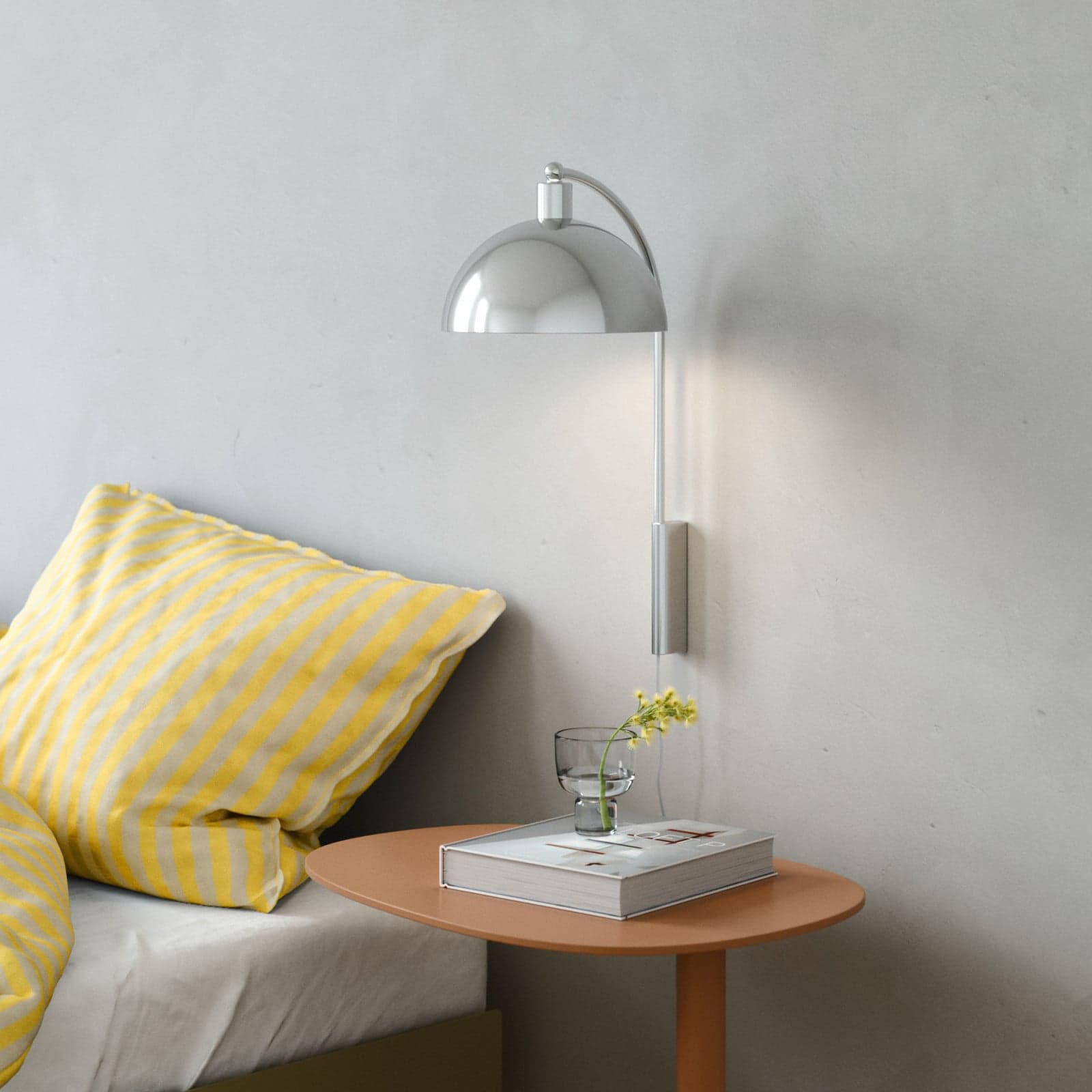 Ellen 20 Vegglampe Chrome - Nordlux - Stue - Skandinavisk - Metall - Med en lyskilde