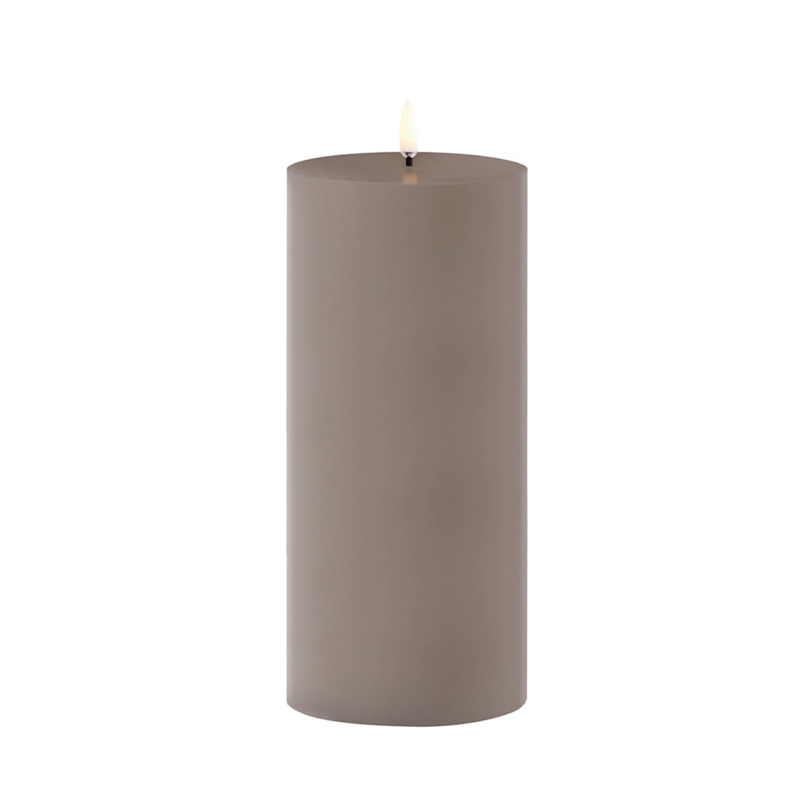 LED-utendørs stumpelys, 20 cm, sandstein – Uyuni Lighting - Terrasse - Plast