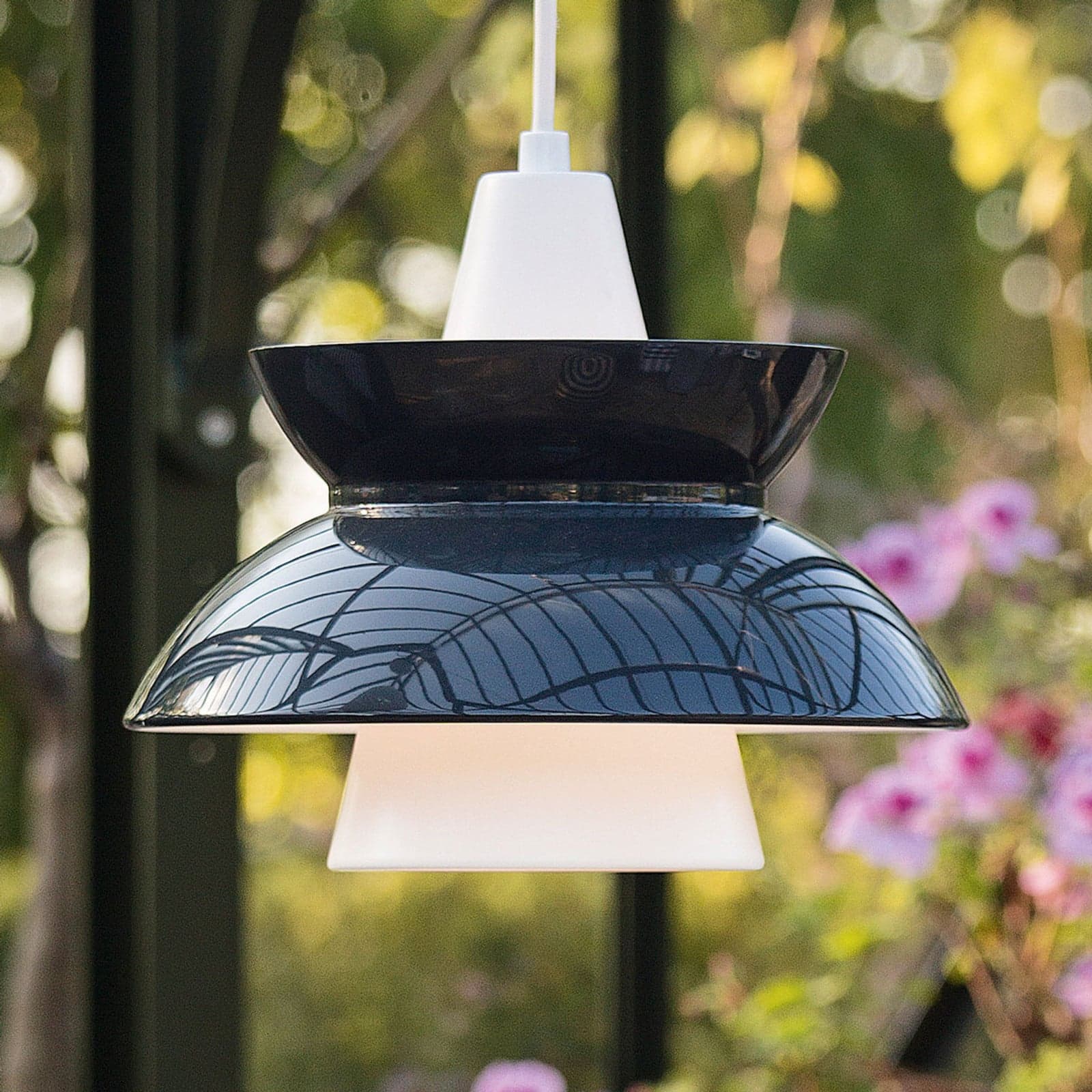 Doo-Wop Pendel Dark Grey - Louis Poulsen - Stue - Design - Metall - Med en lyskilde