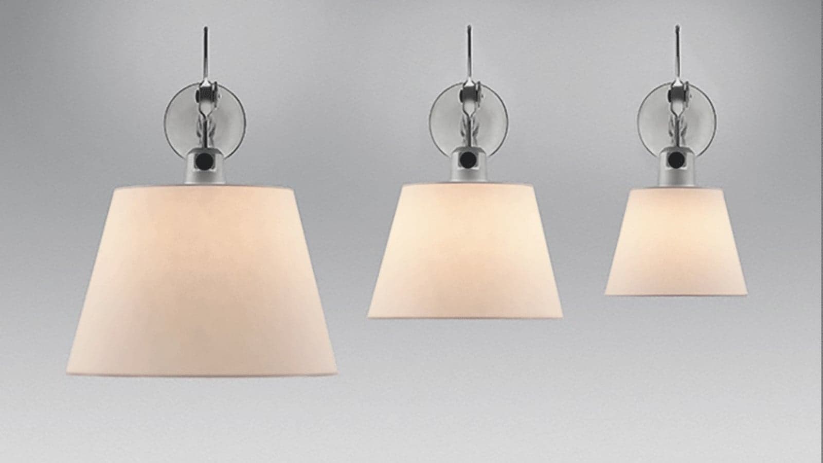 Tolomeo Parete Diffusore vegglampe Ø 32 cm, beige - Artemide - Stue - Aluminium