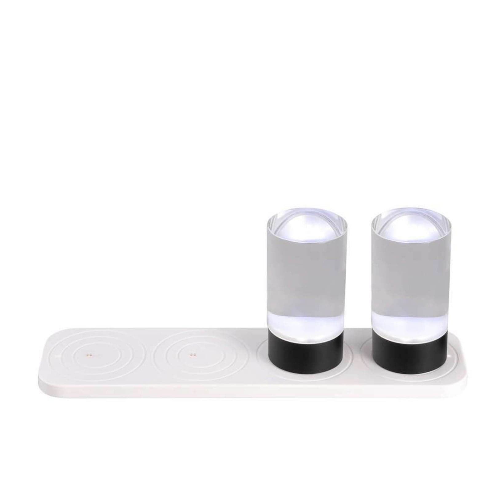 Glow Rod LED-bordlampe, 6x12 cm, klar – Uyuni Lighting - Stue - Aluminium