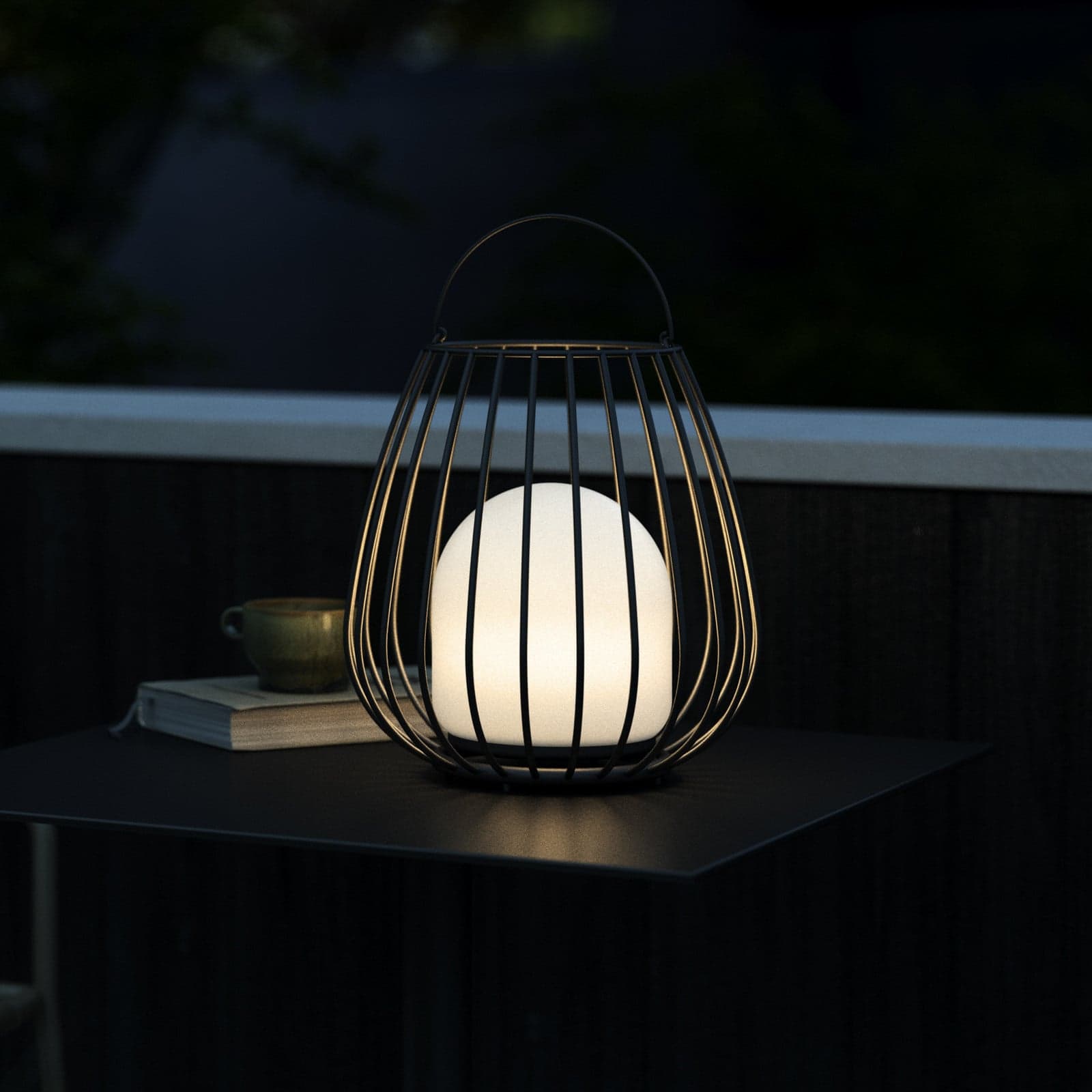 Jim Portable Utendørslampe Black - Nordlux Jim To-Go - Moderne - Metall - Med skjerm