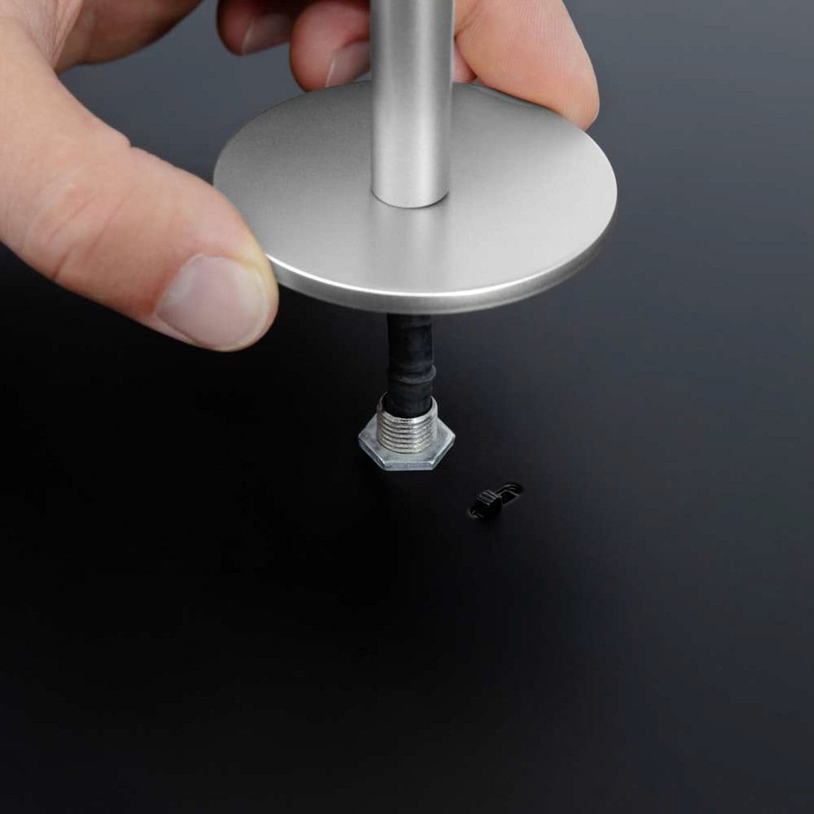 Asteria Plus Pendel Mini Black/Steel Top - UMAGE - Stue - Metall