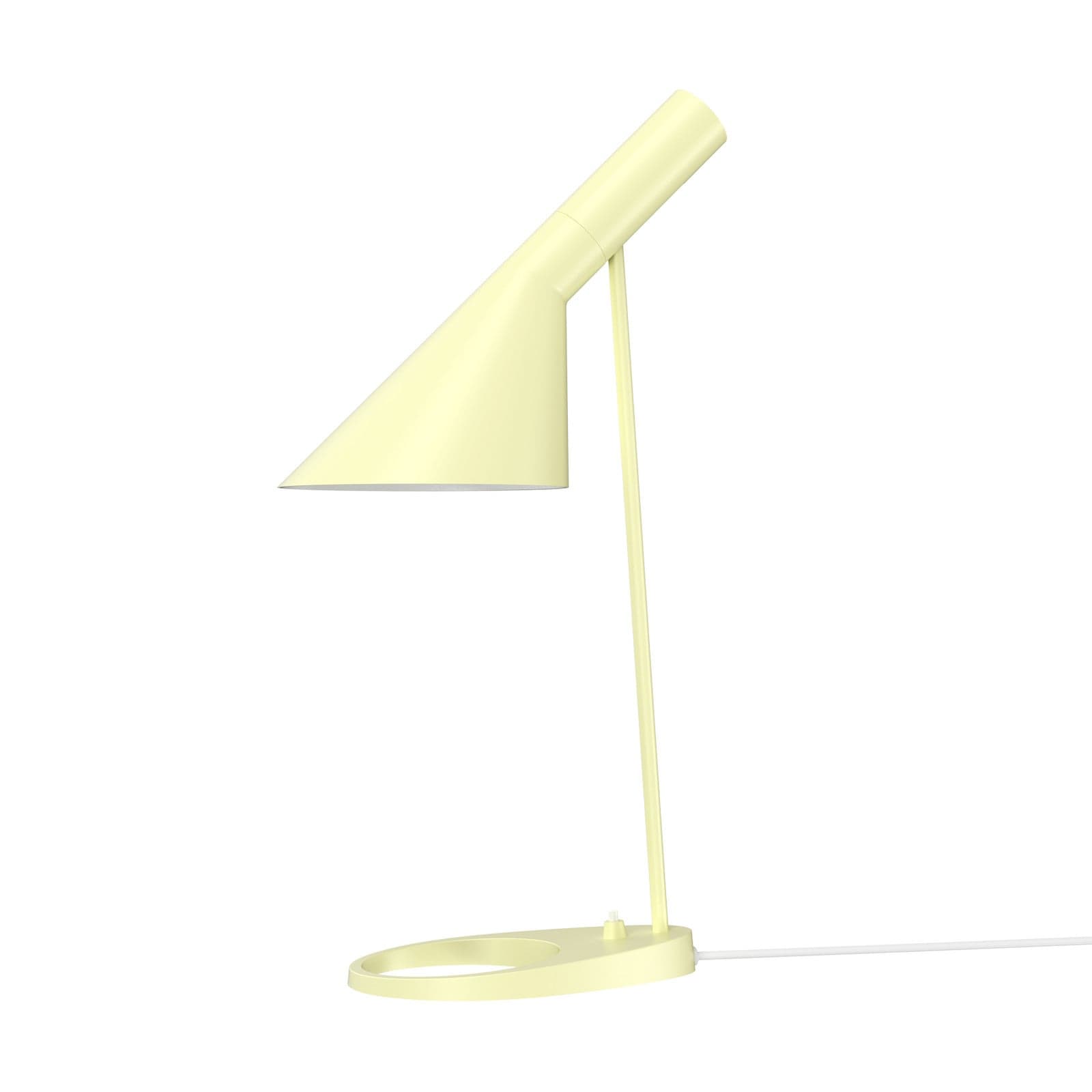 AJ Mini Bordlampe Soft Lemon - Louis Poulsen - Stue - Design - Metall - Med en lyskilde