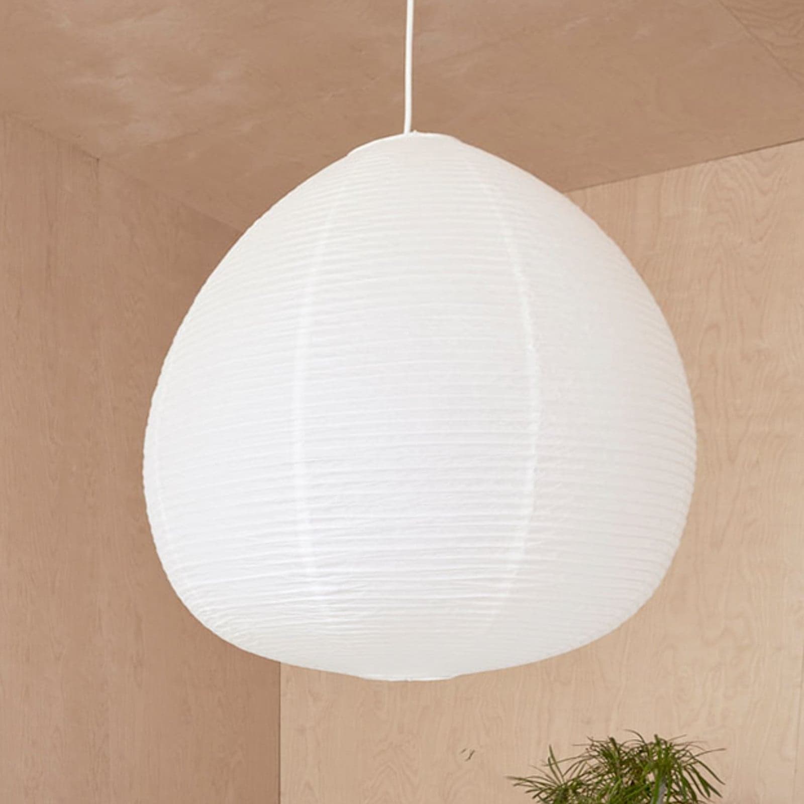 Kojo lampeskjerm, hvit, Ø 60 cm, papir – OYOY Living Design - Papir / kartong - Rund