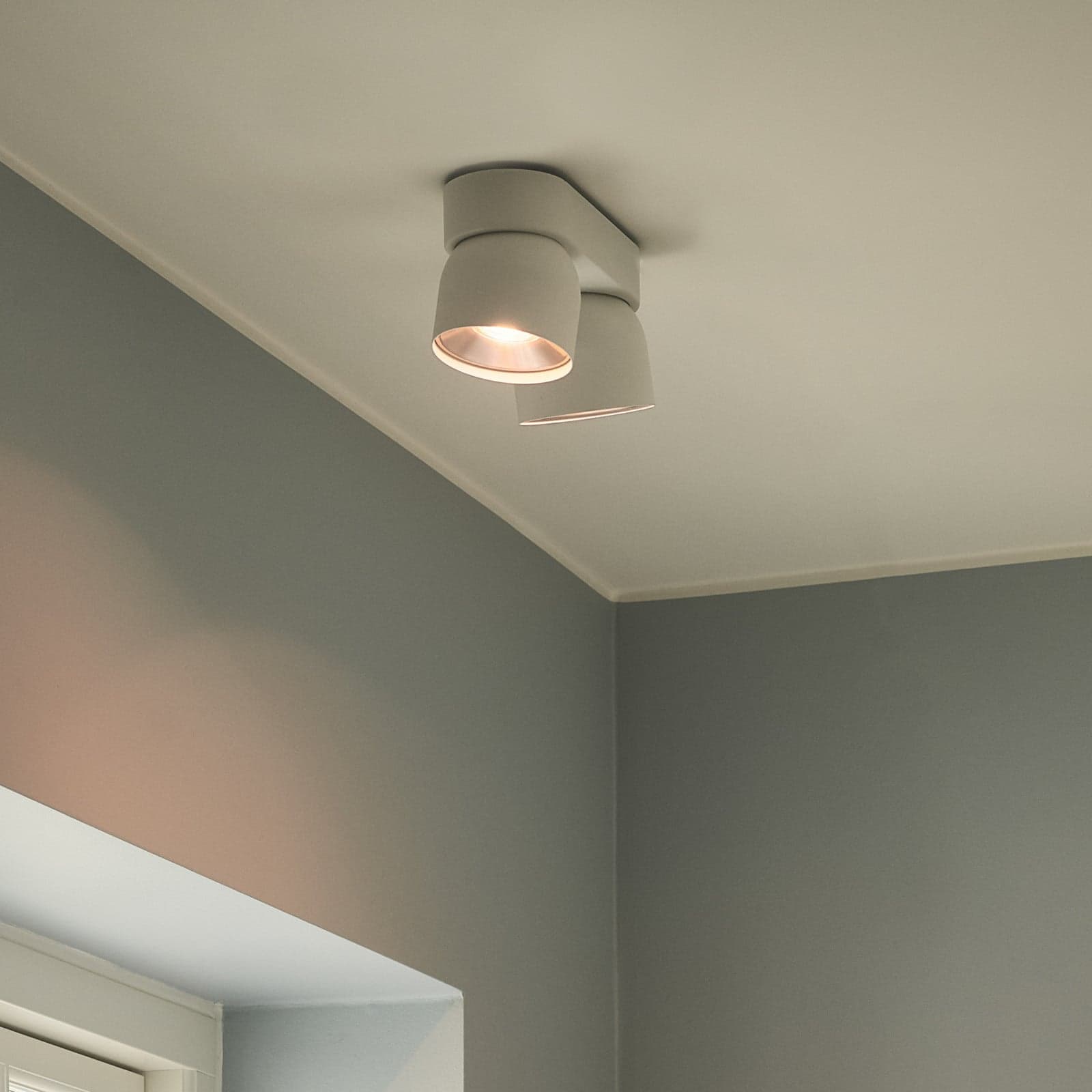 Pitcher Downlight, hvit/sølv, 2 lyskilder, metall – Nordlux - Entré - Moderne - Med flere lyskilder