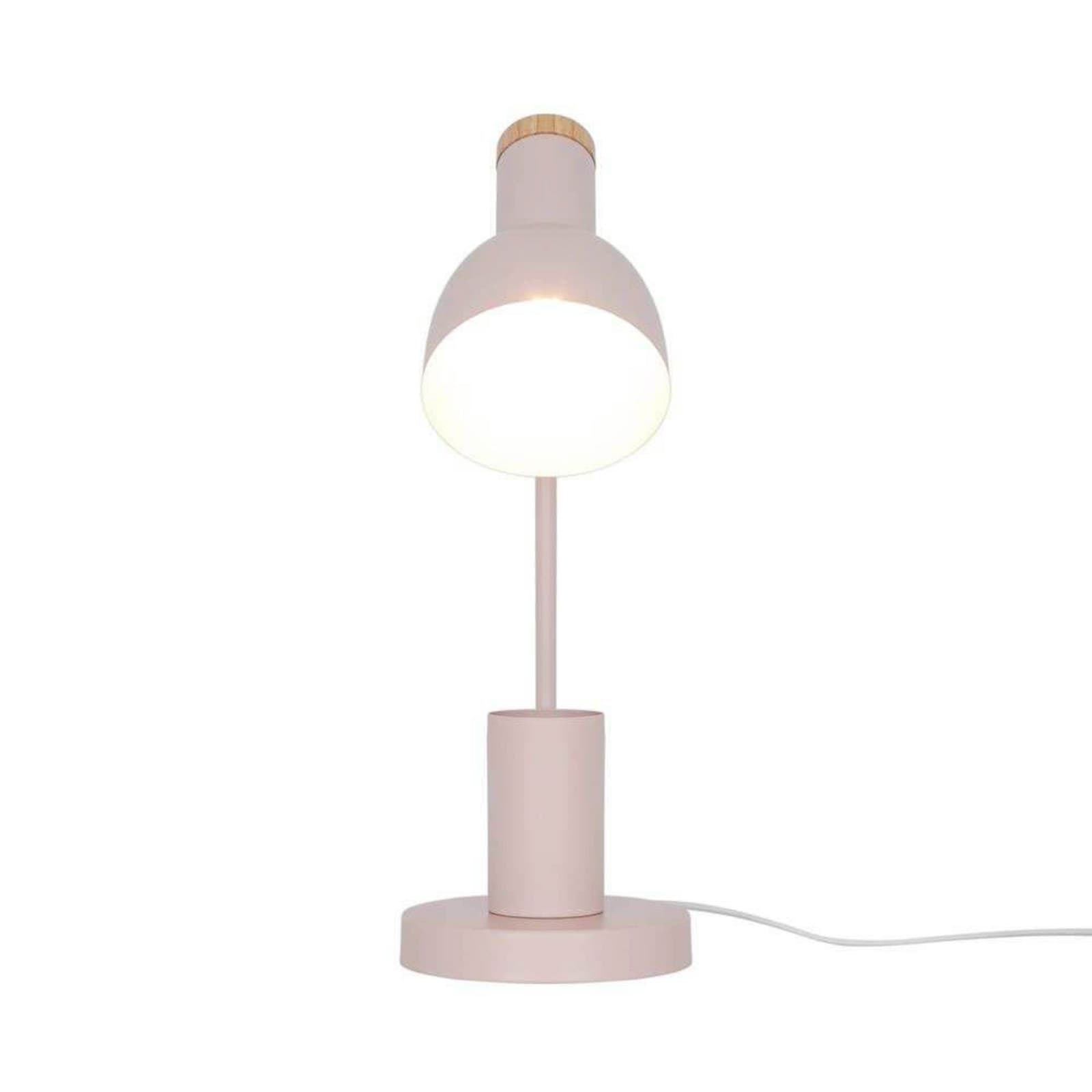 Devone bordlampe Støvet Rosa - Nordlux - Soverom - Ungdommelig - Metall - Med skjerm
