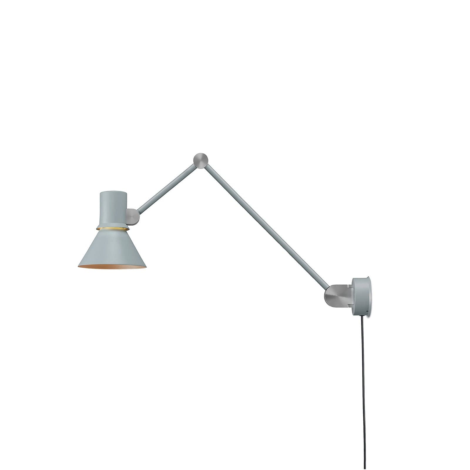 Type 80™ W3 Vegglampe Grey Mist - Anglepoise Type 80 W3 - Stue - Design - Metall - Med en lyskilde