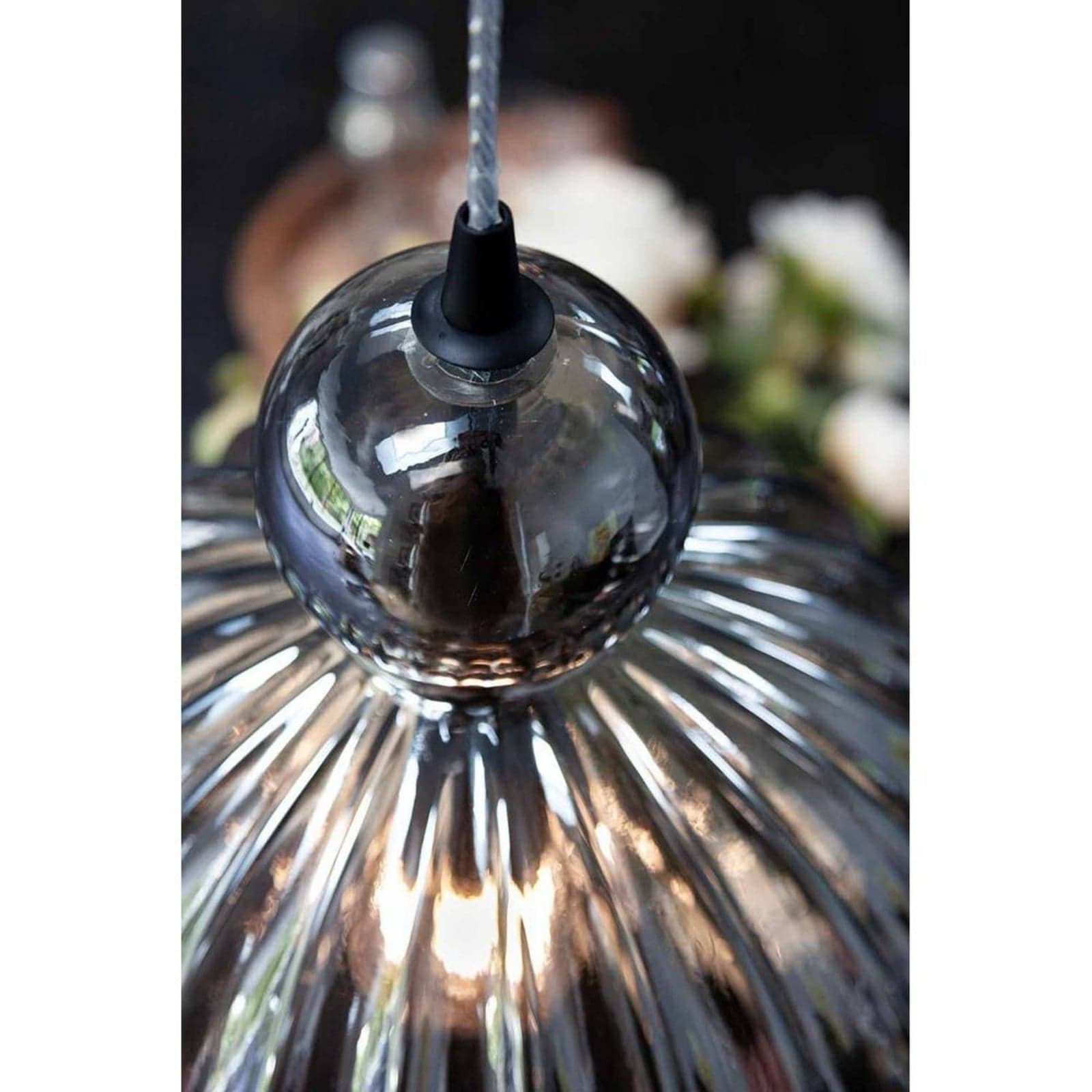Ball Ball Pendel Ø32 Smoke - Halo Design - Spisestue - Glass