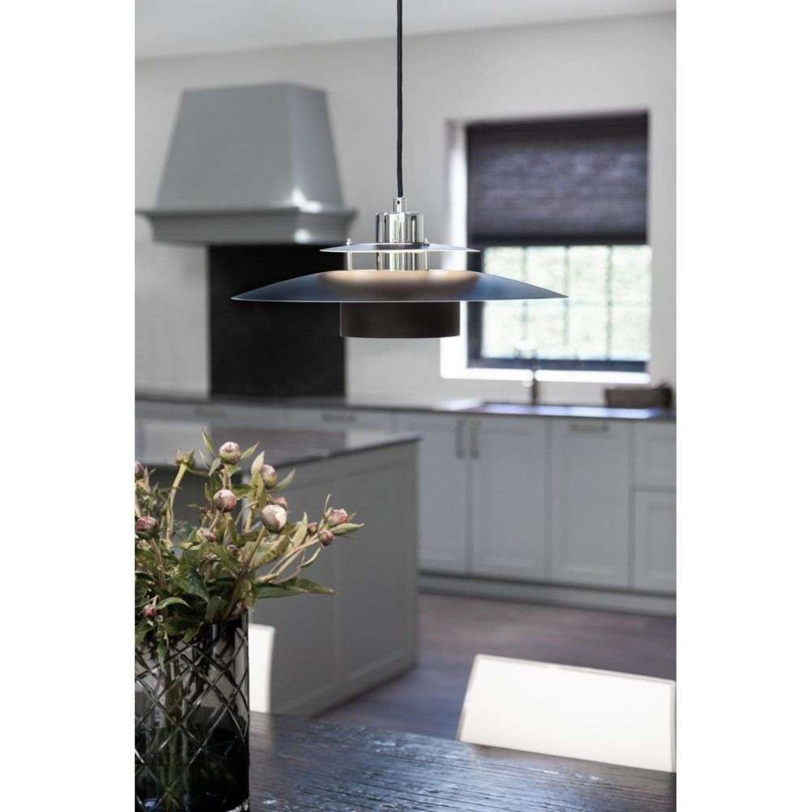 Sørup Pendel Matt Black/Copper - Halo Design - Spisestue - Metall