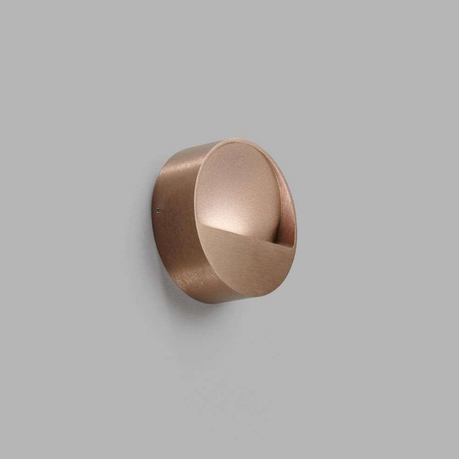Serious 1 vegglampe IP54 2700K rosagull - LIGHT-POINT - Terrasse - Aluminium