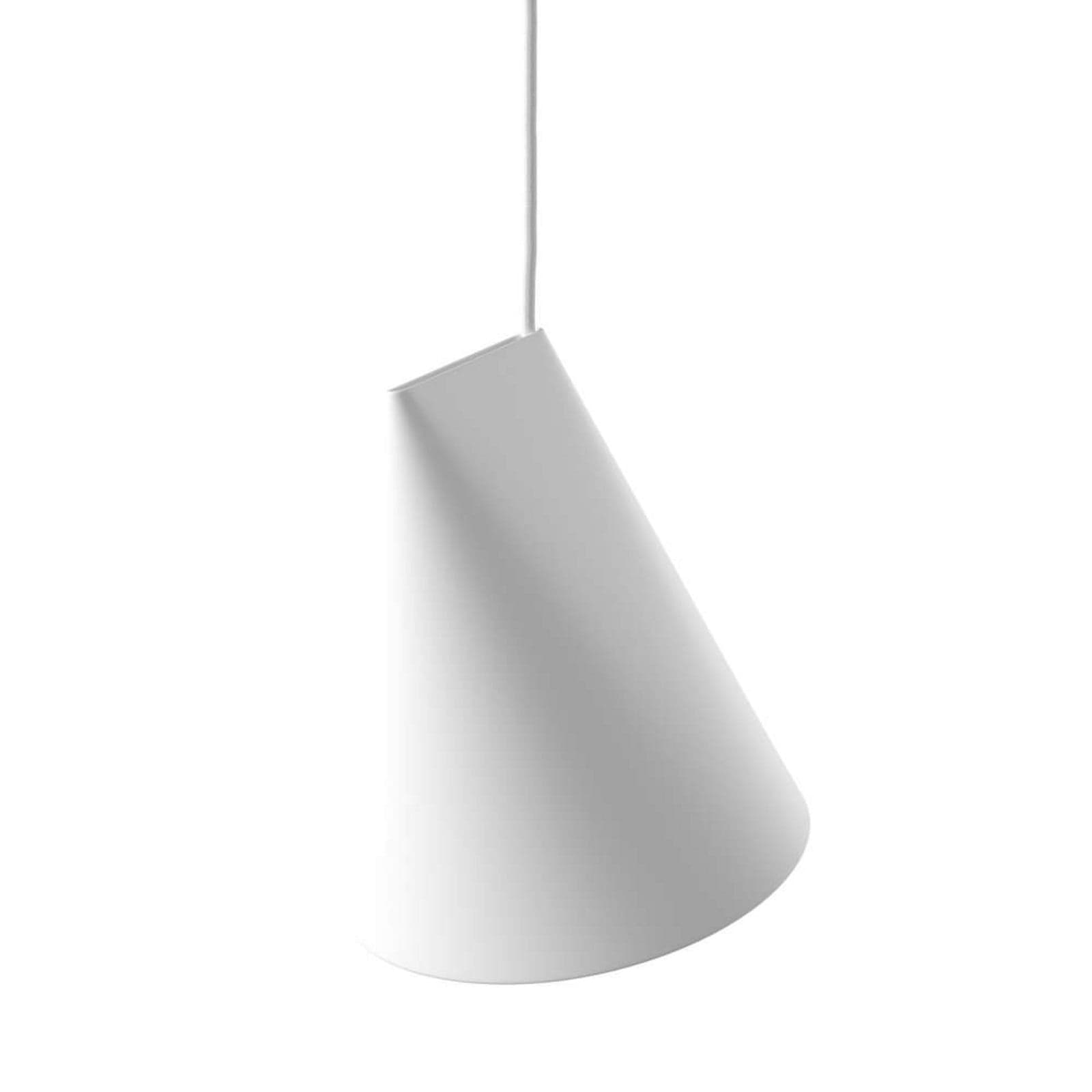 Ceramic Wide Pendel White - Moebe - Stue - Annet
