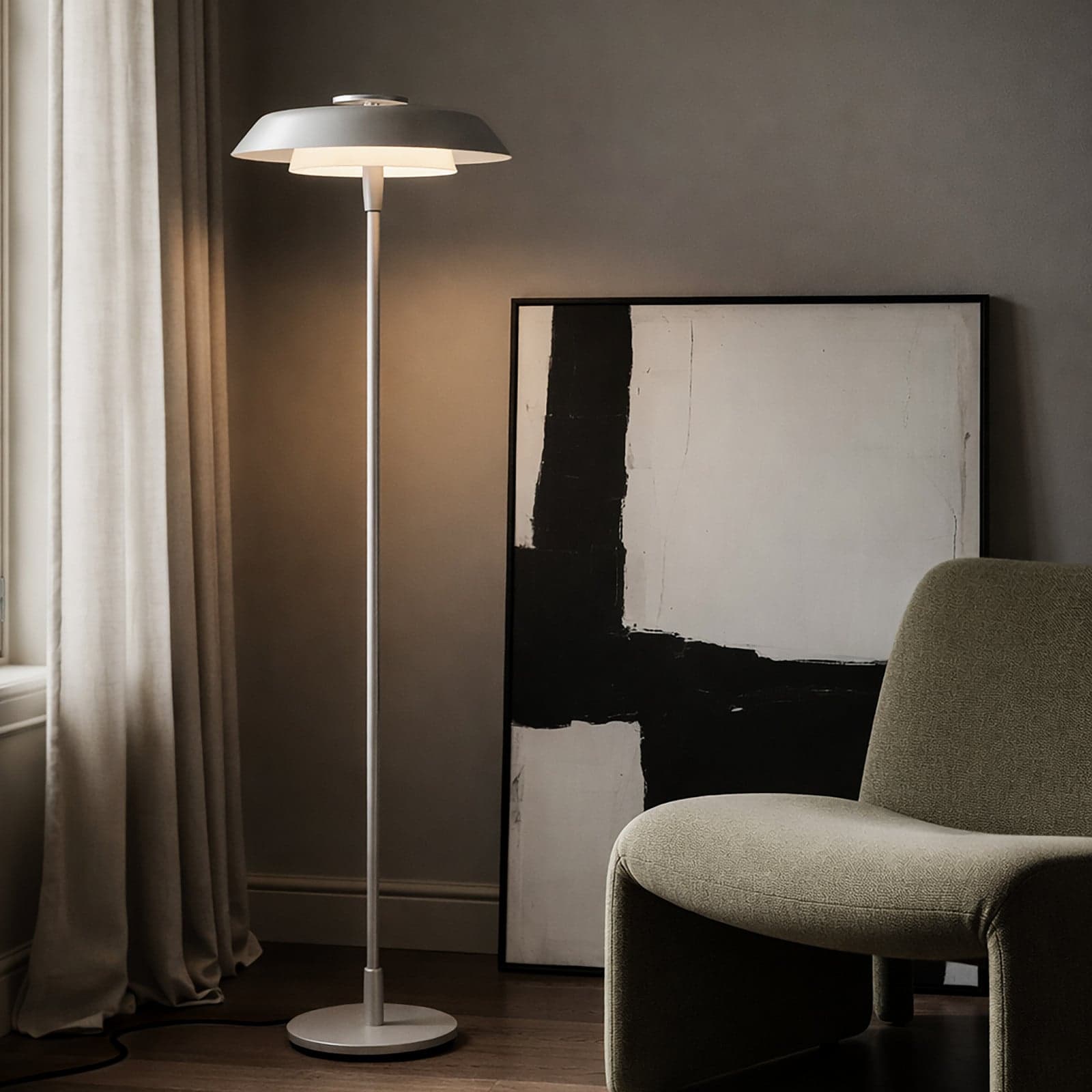 Horisont Gulvlampe H141 Metallic Golden - Belid - Stue