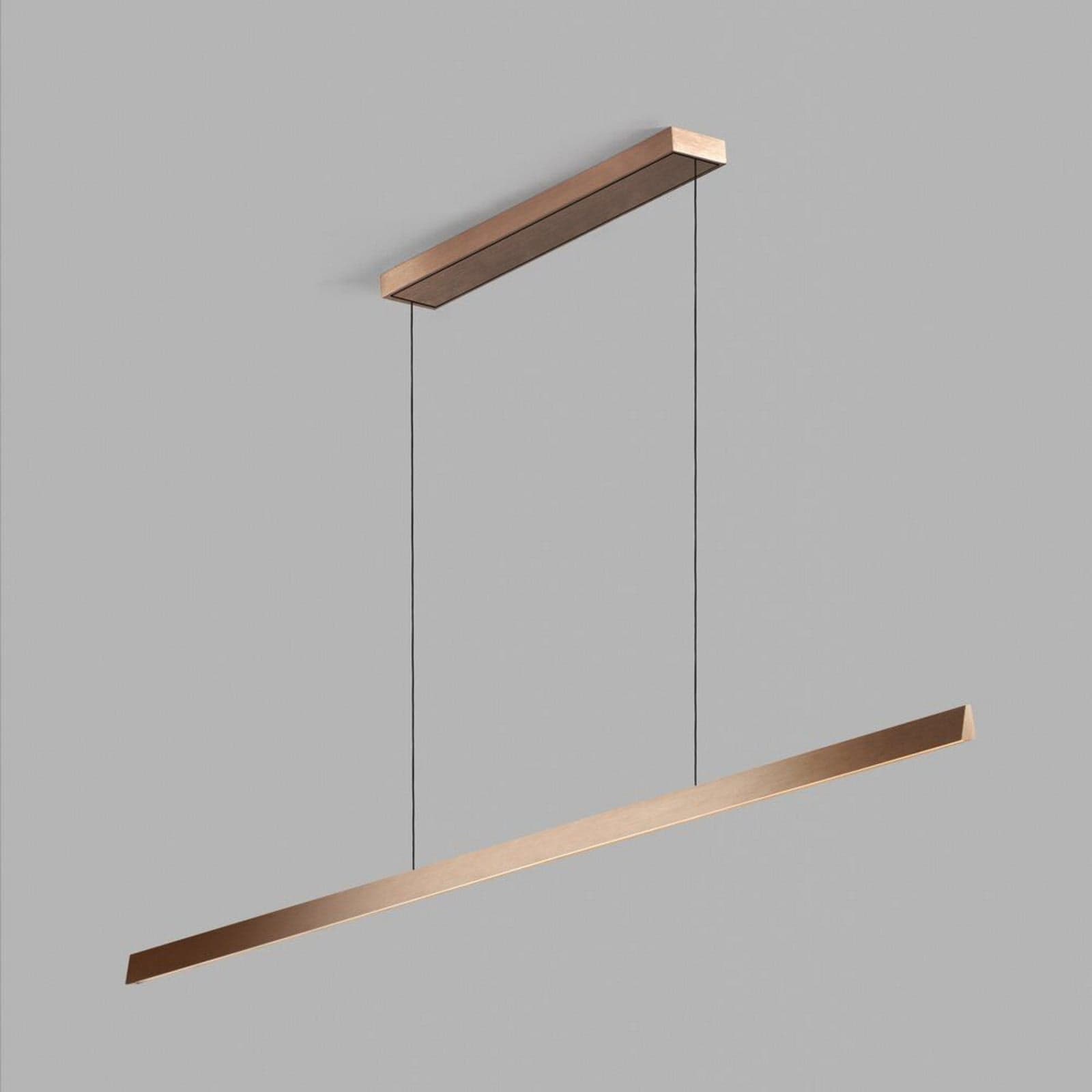 Edge Linear S2000 Pendel Rose Gold - LIGHT-POINT - Stue - Design - Aluminium