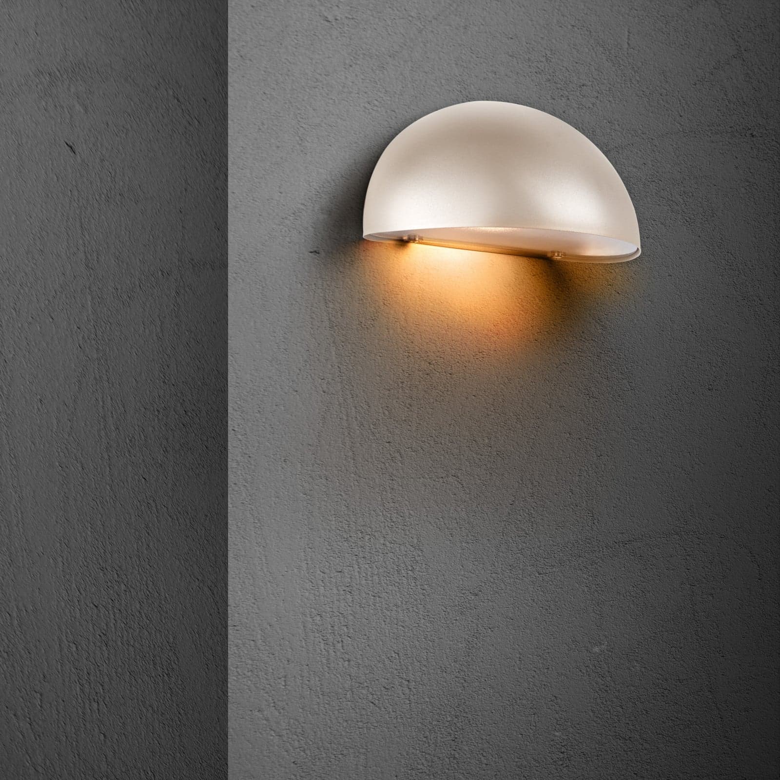 Scorpius Maxi Utendørs Vegglampe IP33 Sanded - Nordlux - Metall - Med en lyskilde