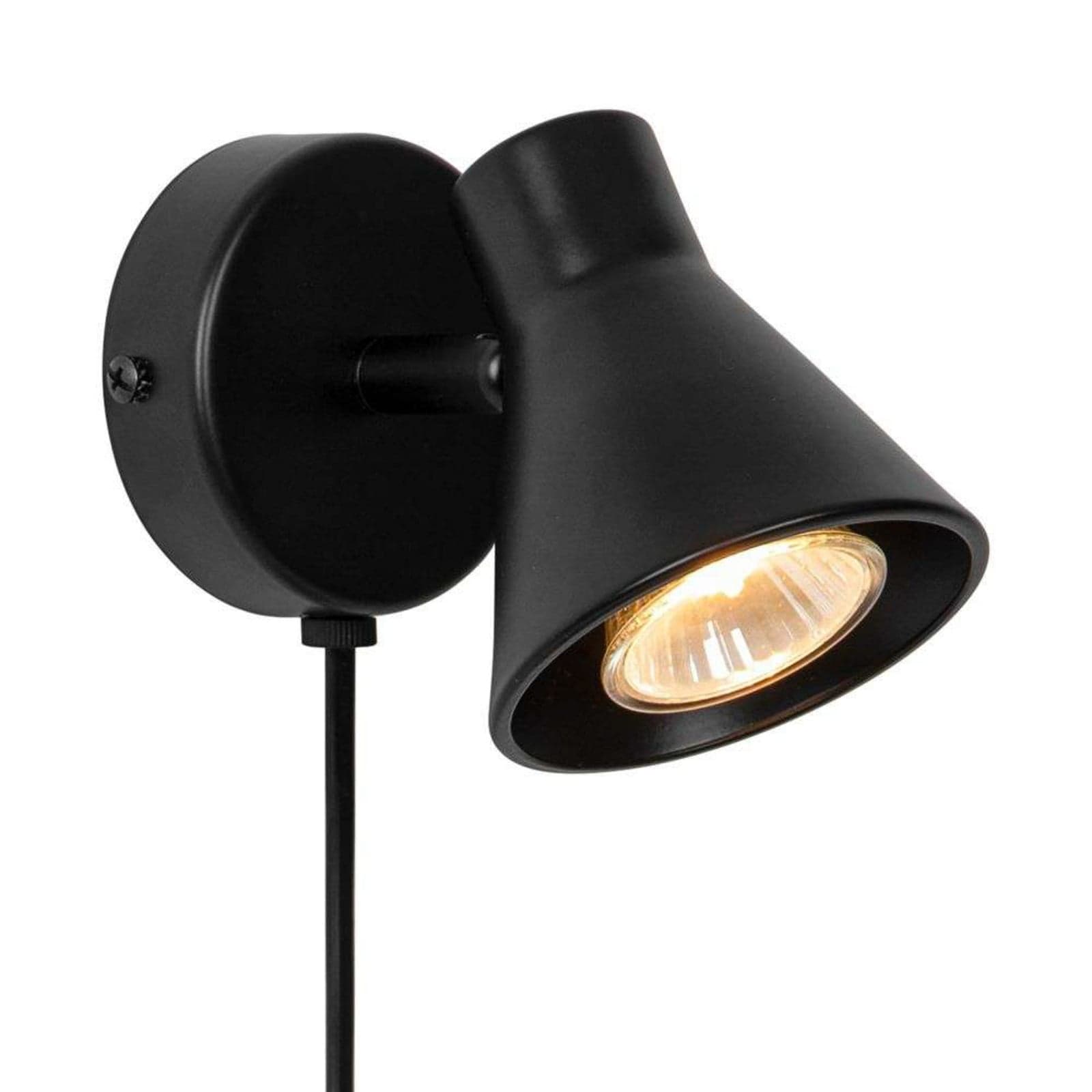 Eik Vegglampe Black - Nordlux - Metall