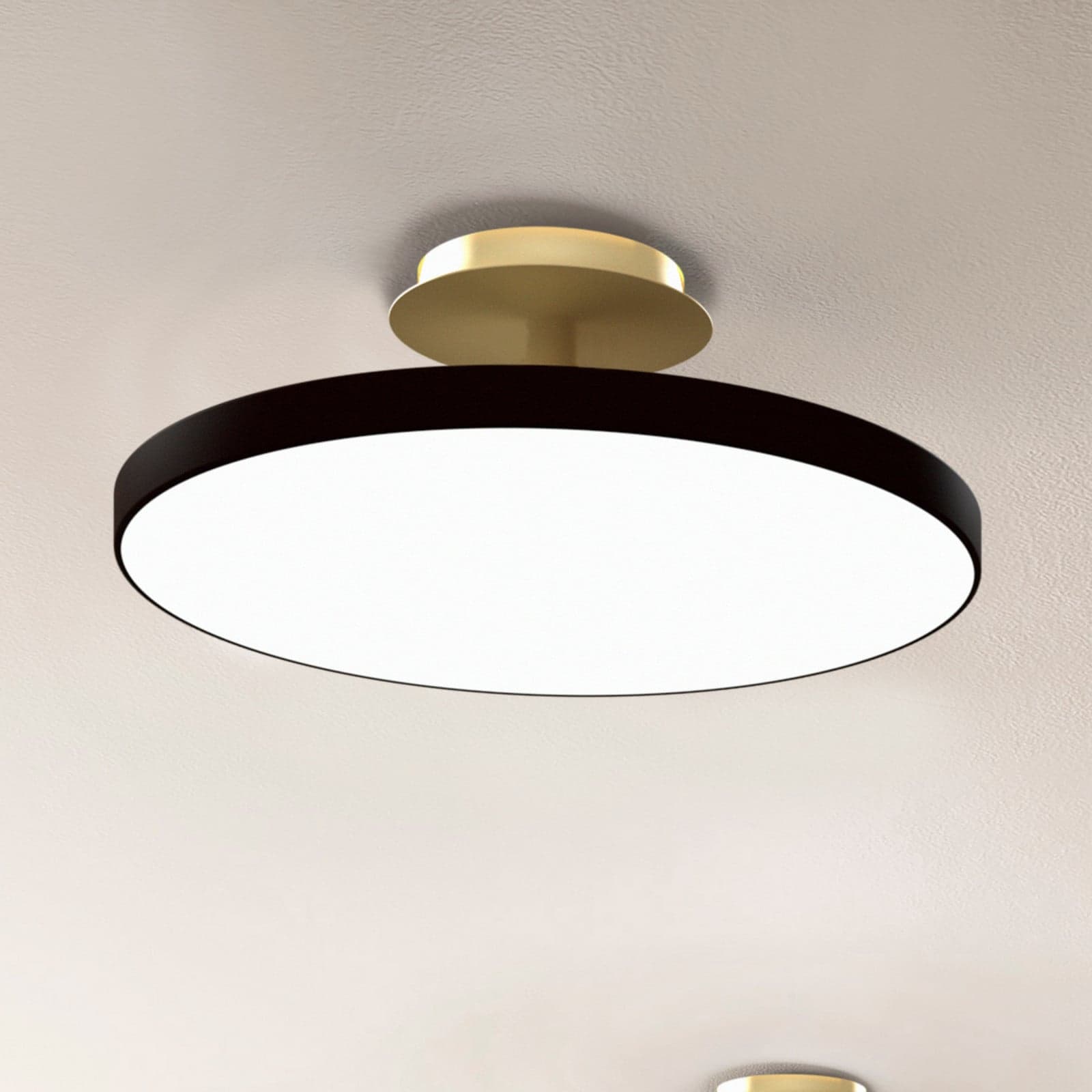 Asteria UP PLUS LED-taklampe, svart, 40 cm, CCT - UMAGE - Stue - Design - Metall - Med avstand