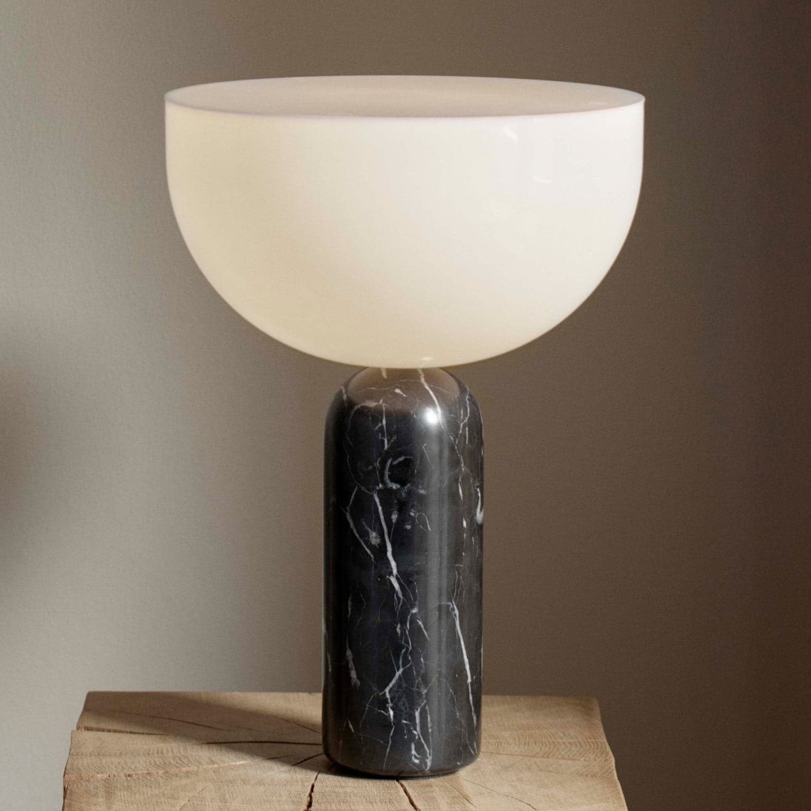 Kizu Bordlampe Small Black - New Works Kizu Small - Stue - Design - Stein