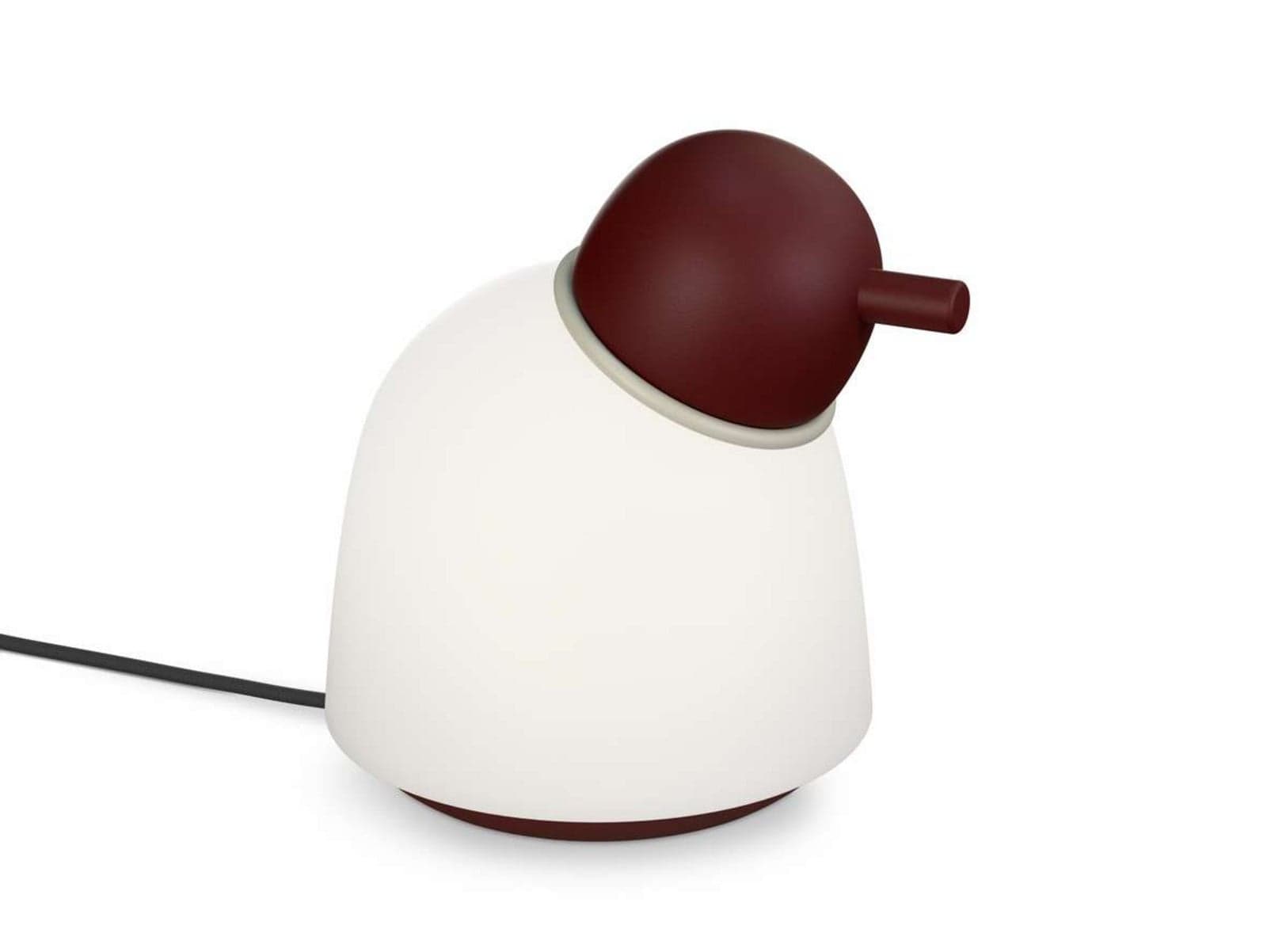 Bird Bordlampe H21,5 Dark Red/Sand/Opal - Belid - Stue - Metall