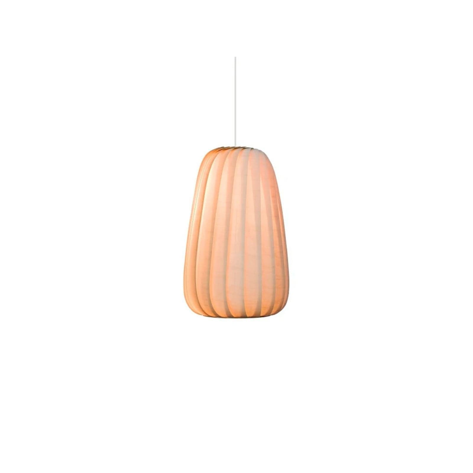 ST906 Pendellampe i bjørk 42 cm tre E27 – Tom Rossau - Stue - Design - Med en lyskilde