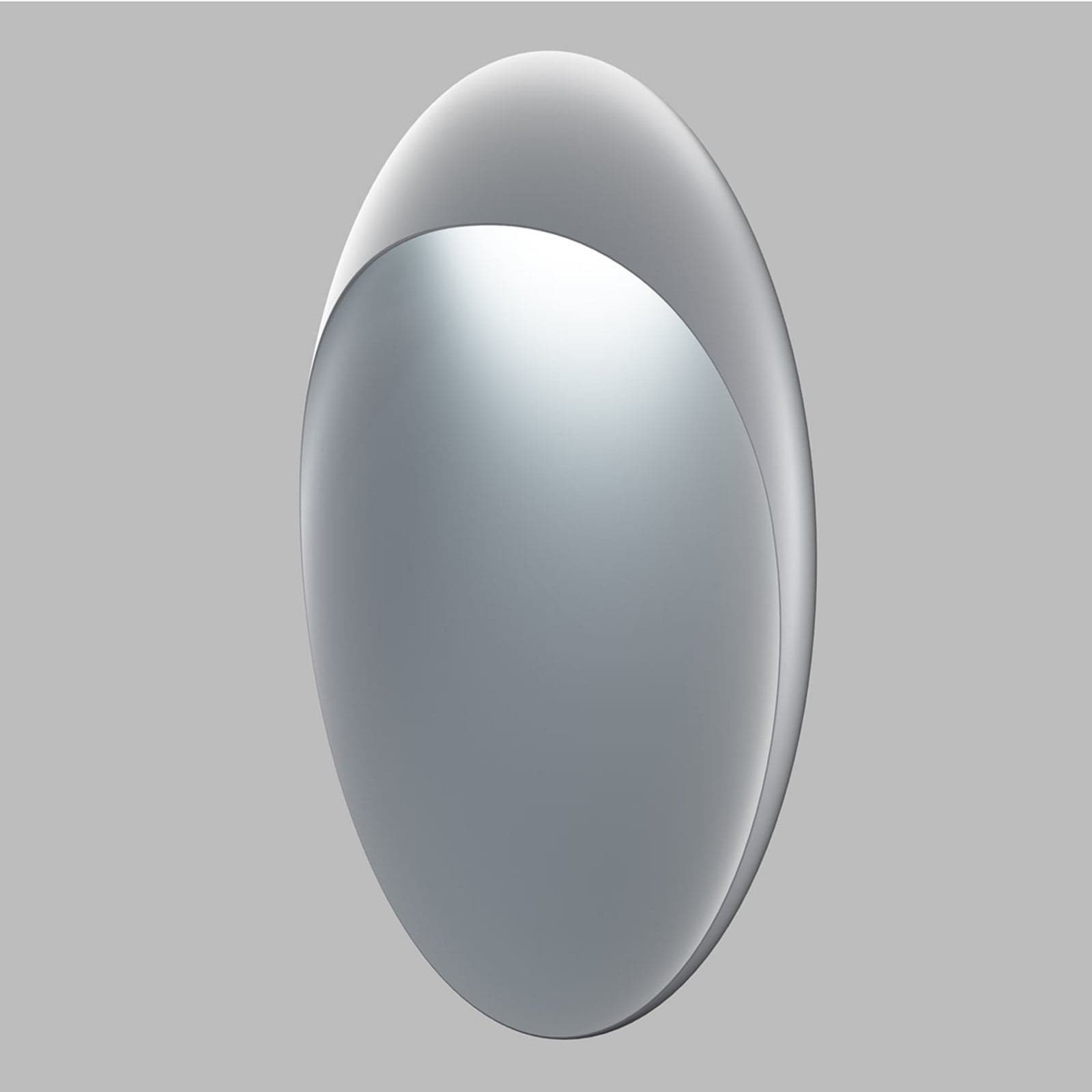 Flindt Vegglampe Ø300 3000K Alu Grå - Louis Poulsen - Stue - Design - Aluminium - Rund