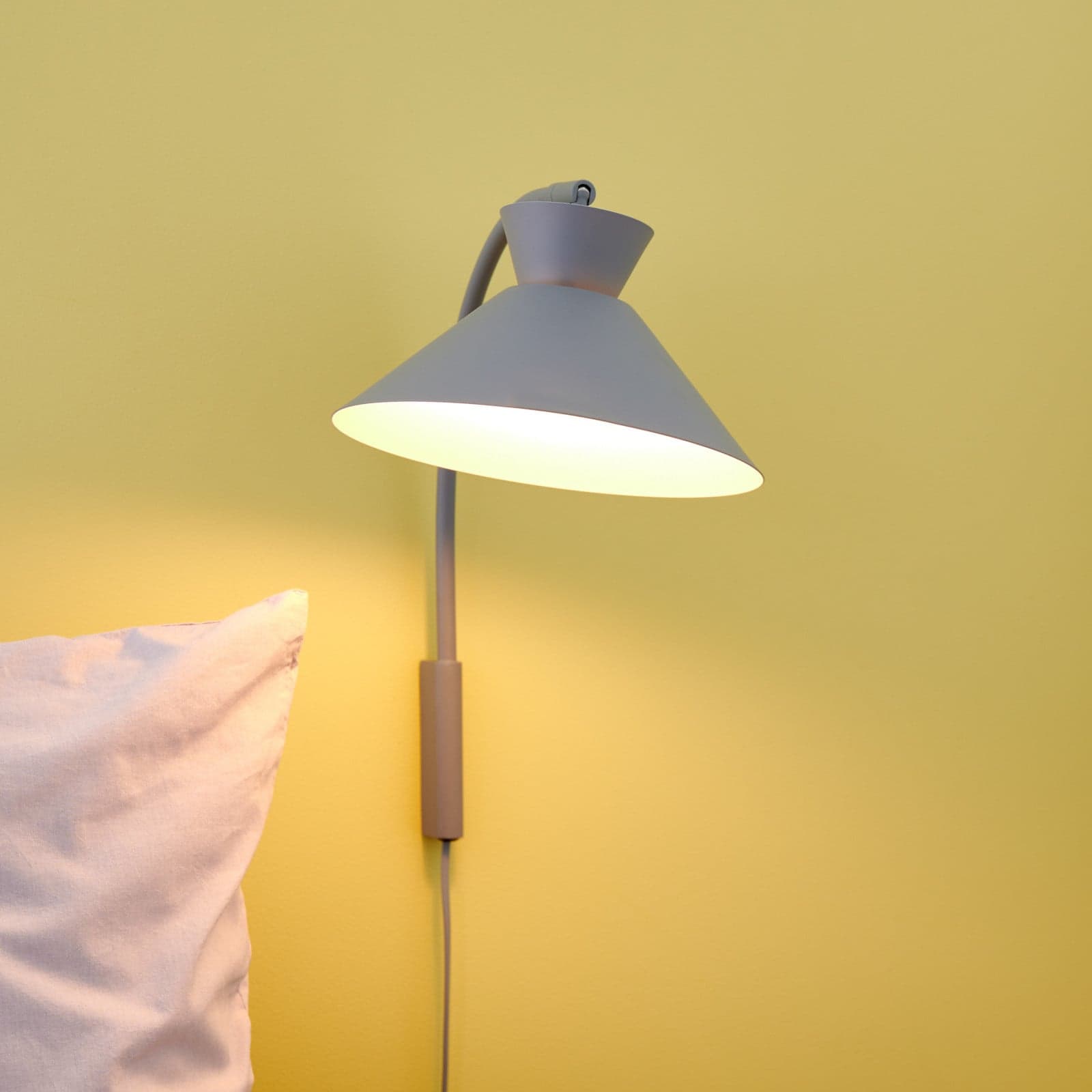 Dial Vegglampe Grey - Nordlux - Stue - Skandinavisk - Metall - Med en lyskilde
