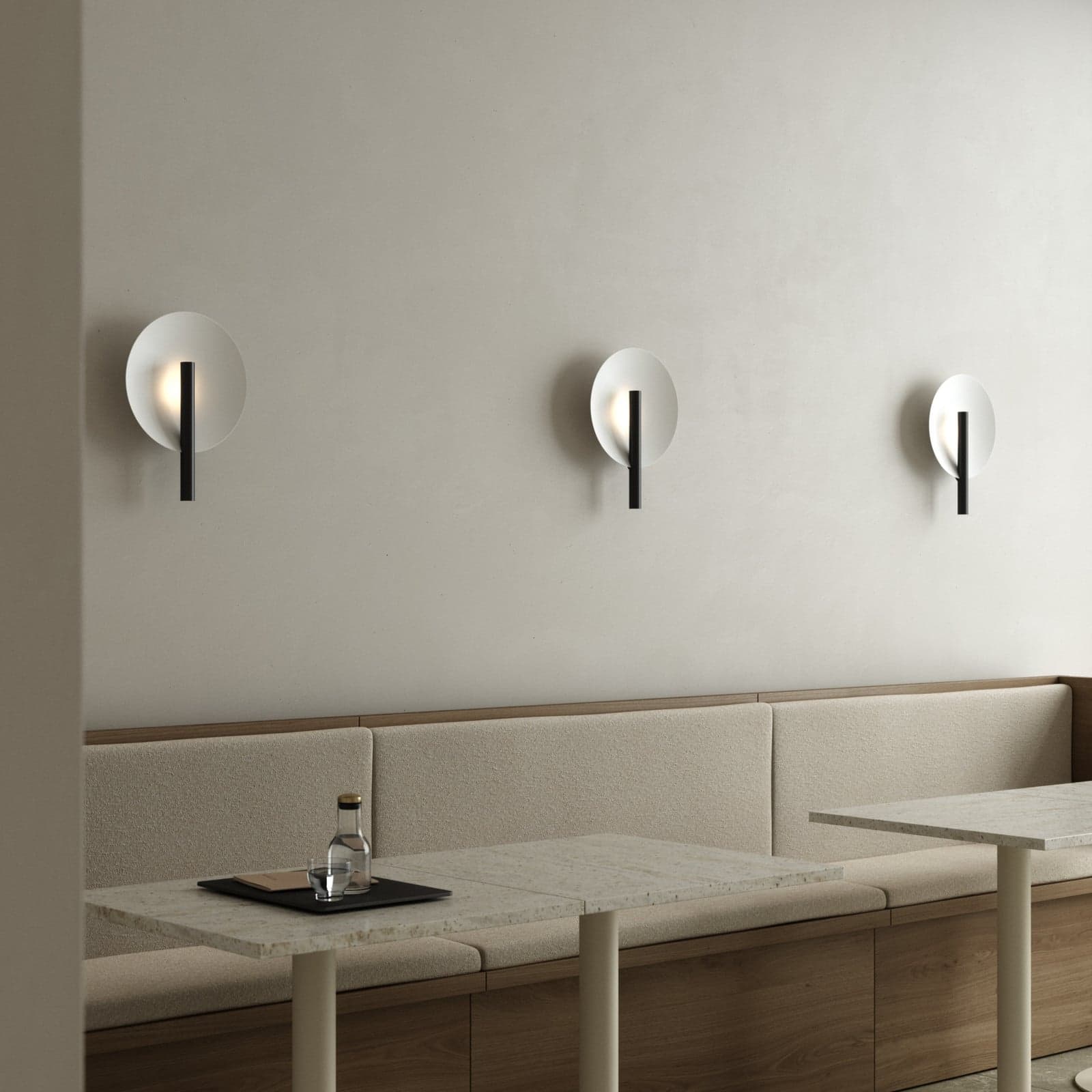 Furiko vegglampe svart - DFTP DFTP by Nordlux - Soverom - Design - Metall - Rund