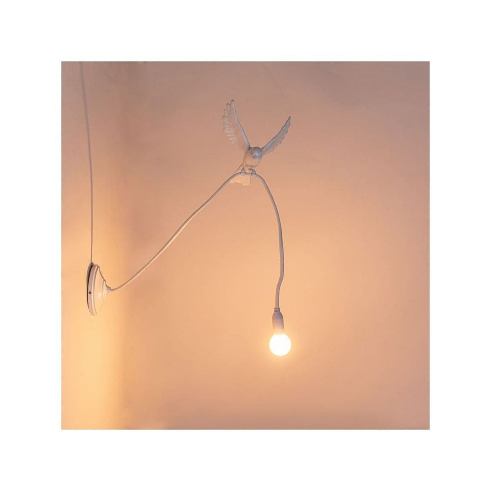 Sparrow Landing Vegglampe White - Seletti - Stue - Plast