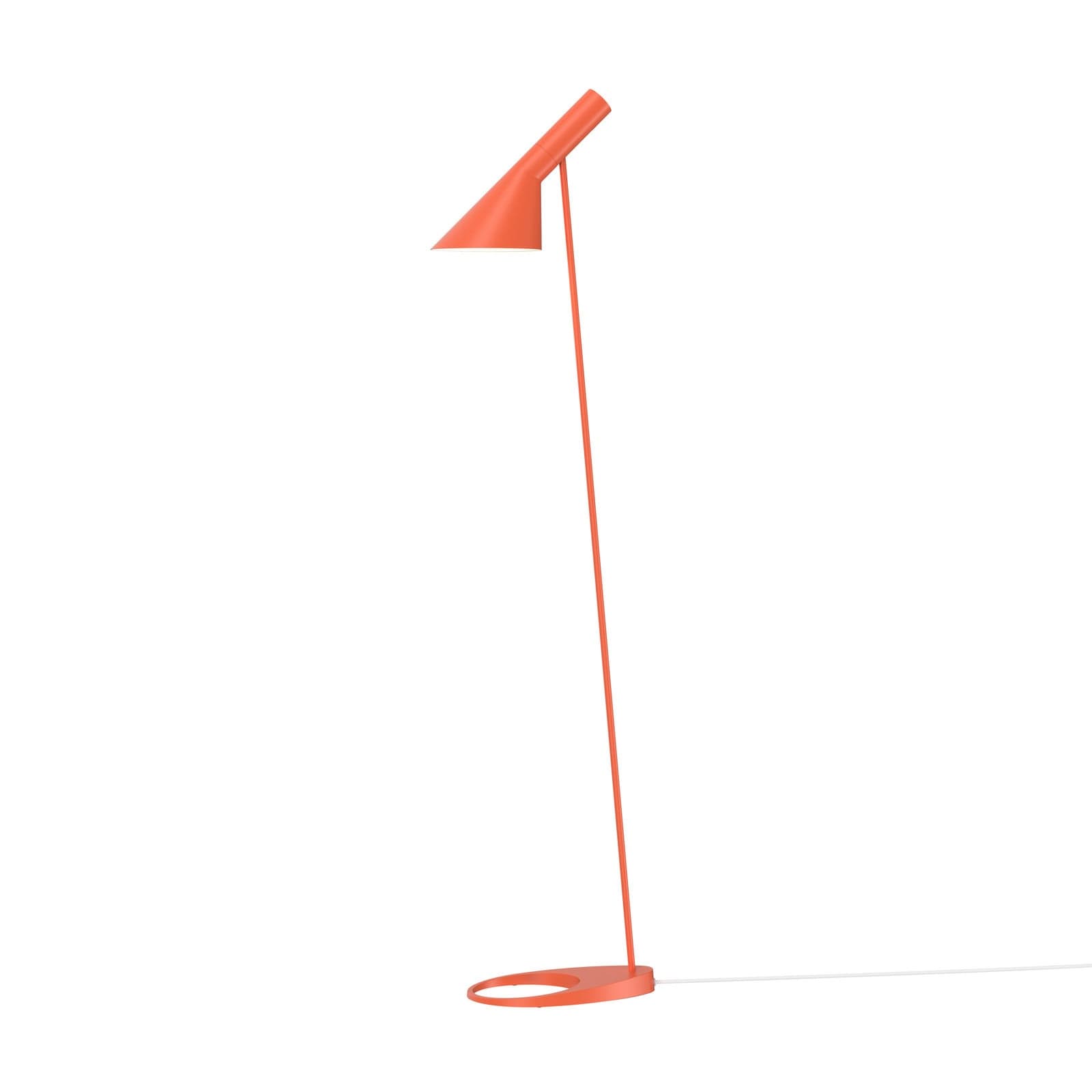 AJ Gulvlampe Electric Orange - Louis Poulsen - Stue - Design - Metall - Med en lyskilde