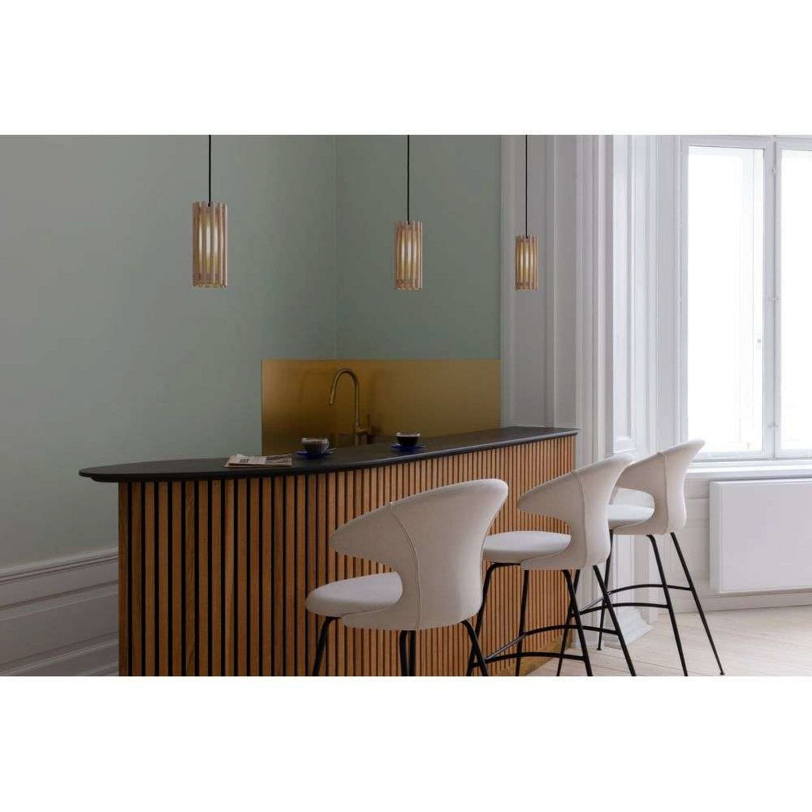 Komorebi Skjerm Mini Dark Oak - UMAGE - Stoff / Tekstil