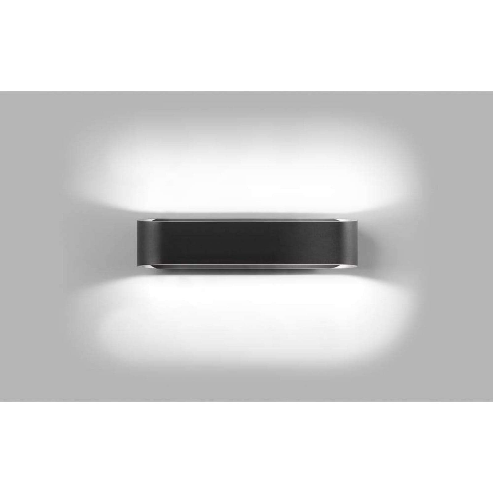 Aura W2 Vegglampe 2700/3000K Black - LIGHT-POINT - Stue - Aluminium