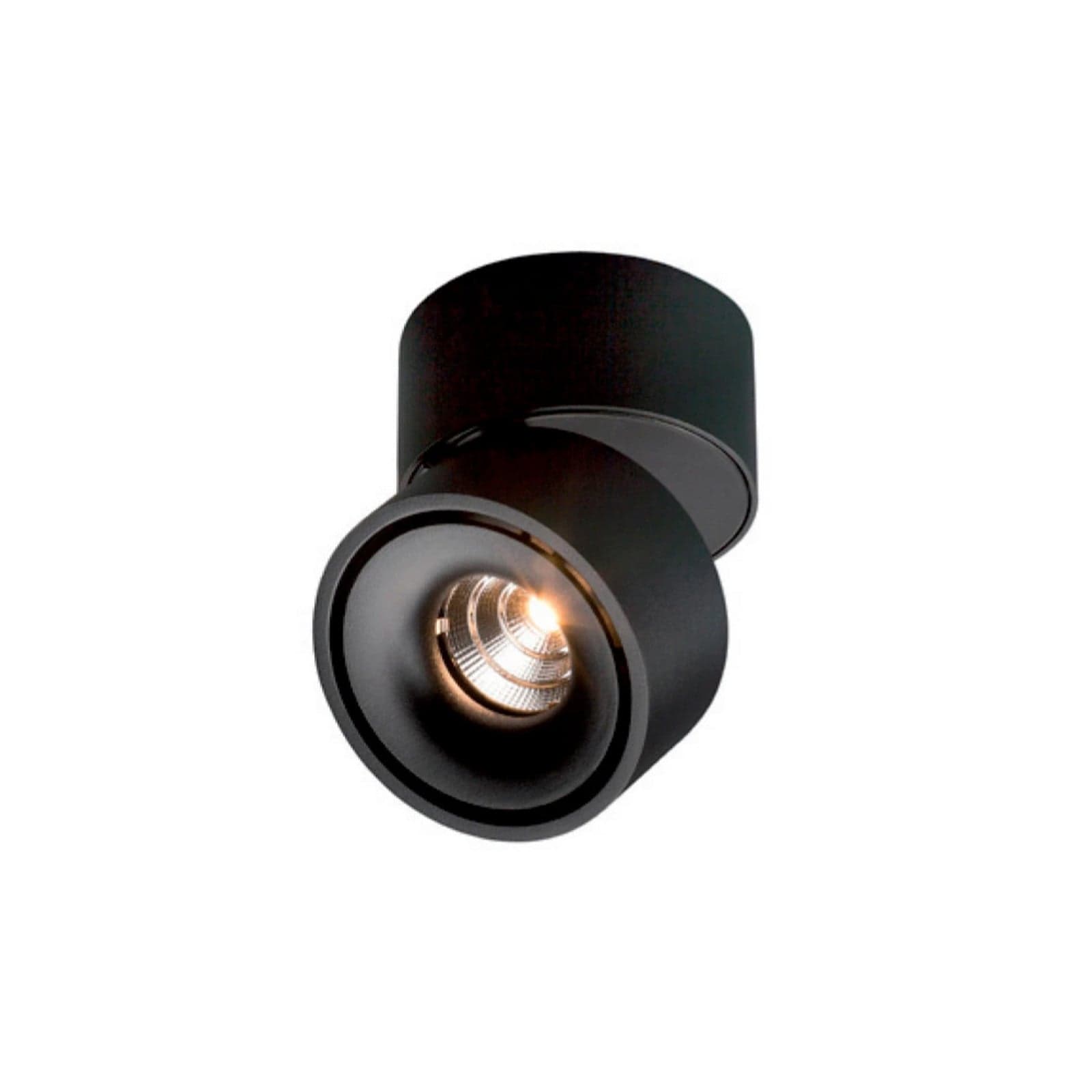 Easy Mini W75 LED-spot, svart, 9,5 cm kabelhull – Antidark - Stue - Aluminium