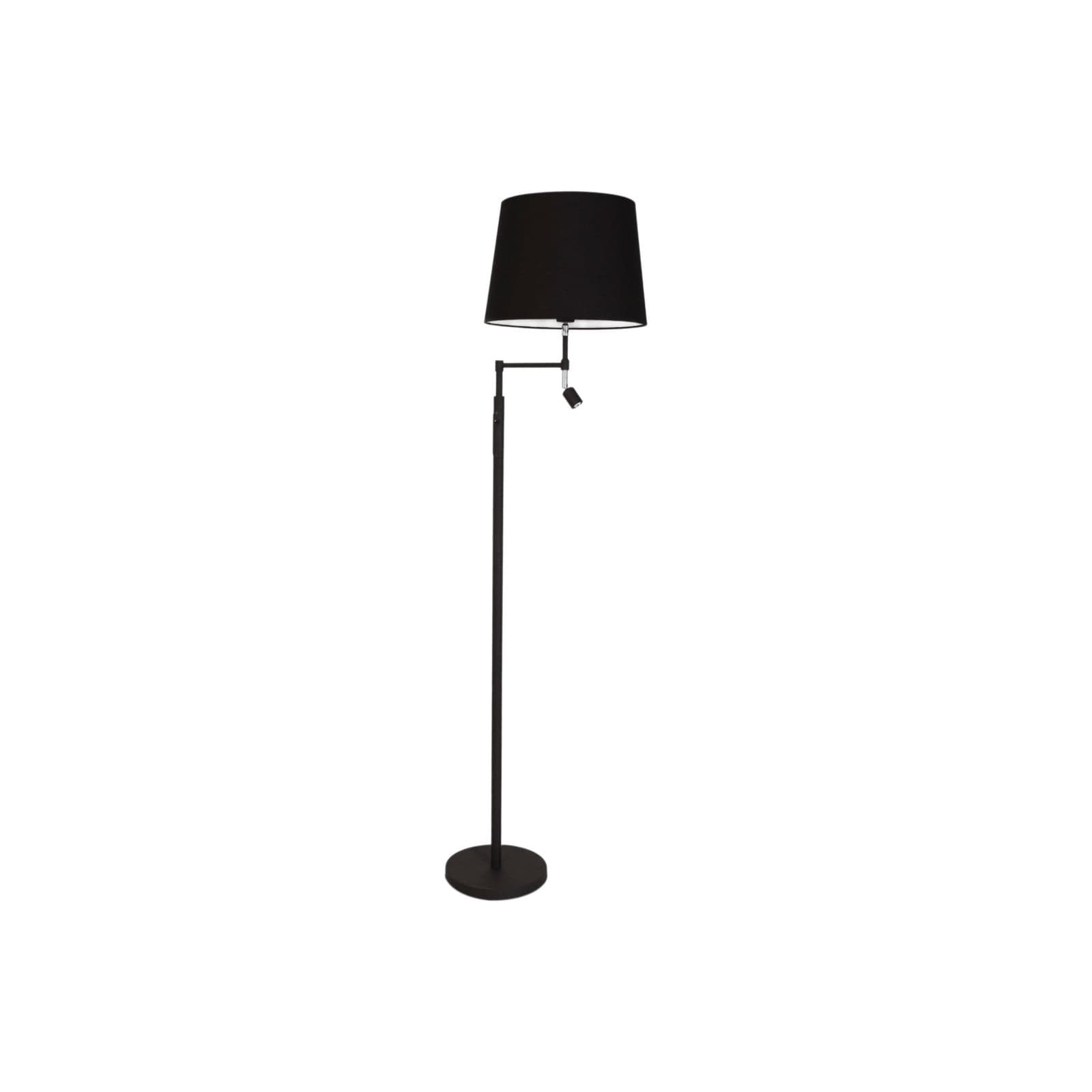 Orlando gulvlampe svart/svart – By Rydéns - Stue - Moderne - Metall - Med skjerm